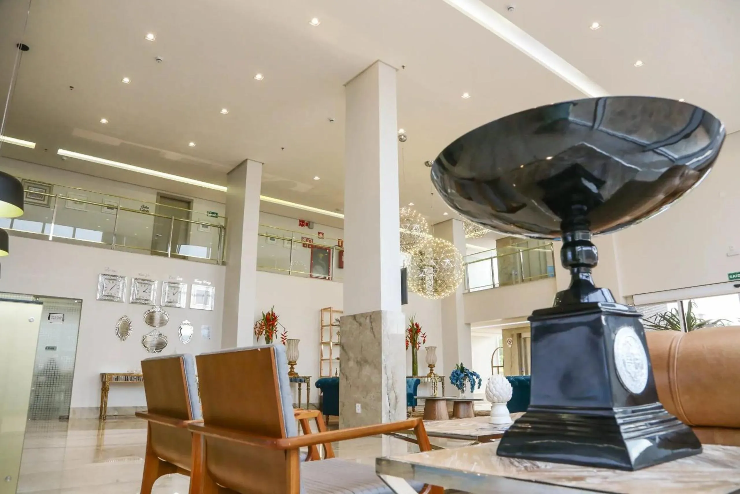 Lobby or reception in Céu Palmas Hotel