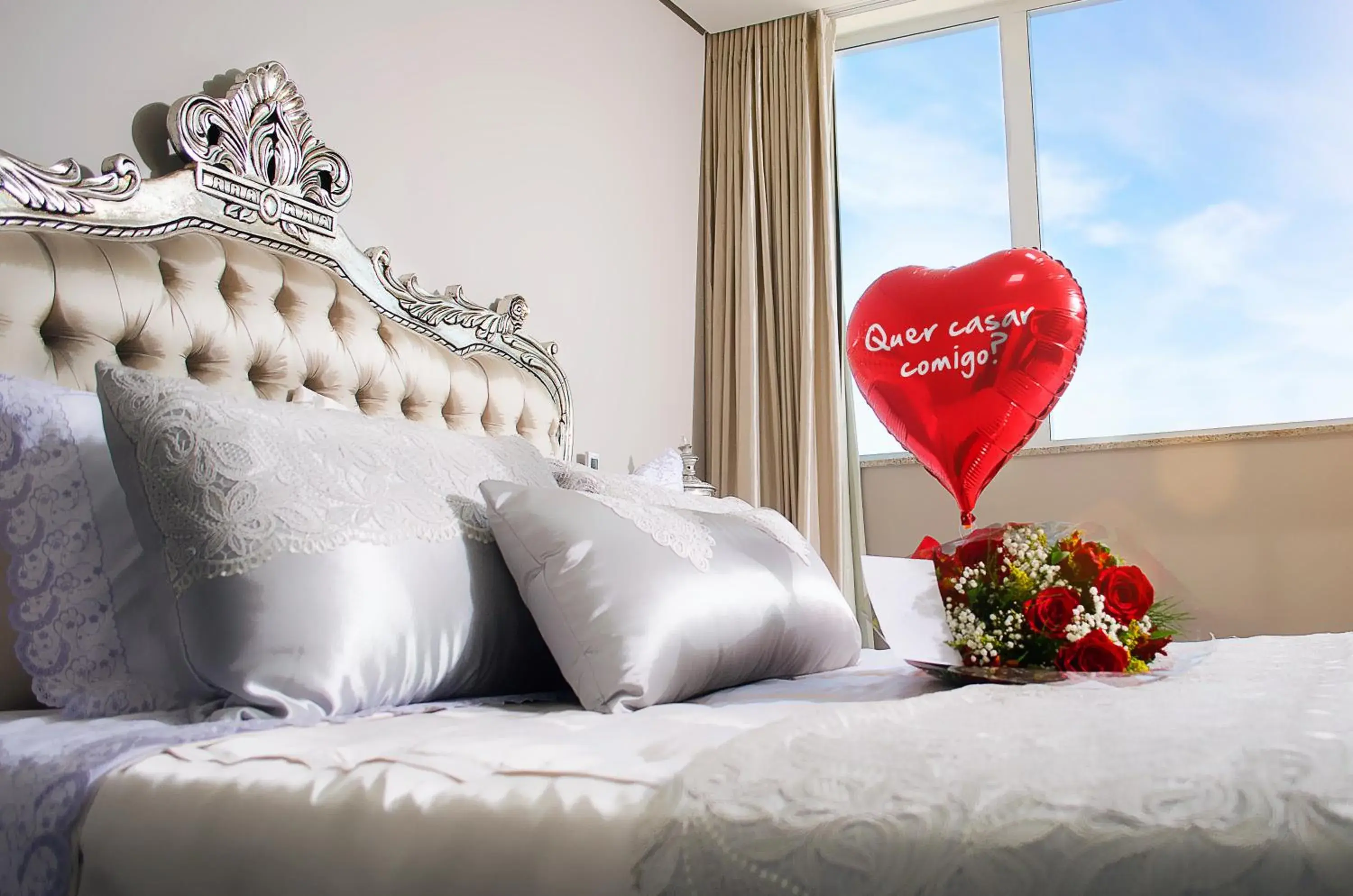 Bed in Céu Palmas Hotel Bed in Céu Palmas Hotel