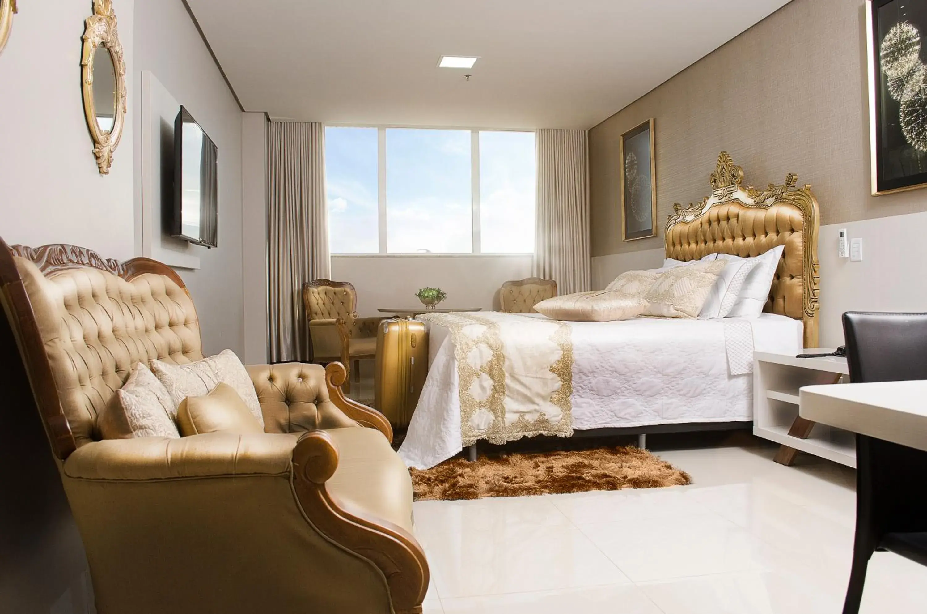 Bed in Céu Palmas Hotel Bed in Céu Palmas Hotel