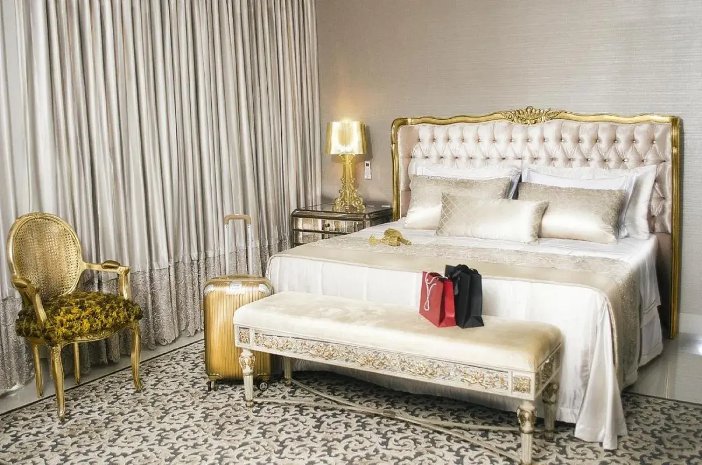 Bed in Céu Palmas Hotel Bed in Céu Palmas Hotel