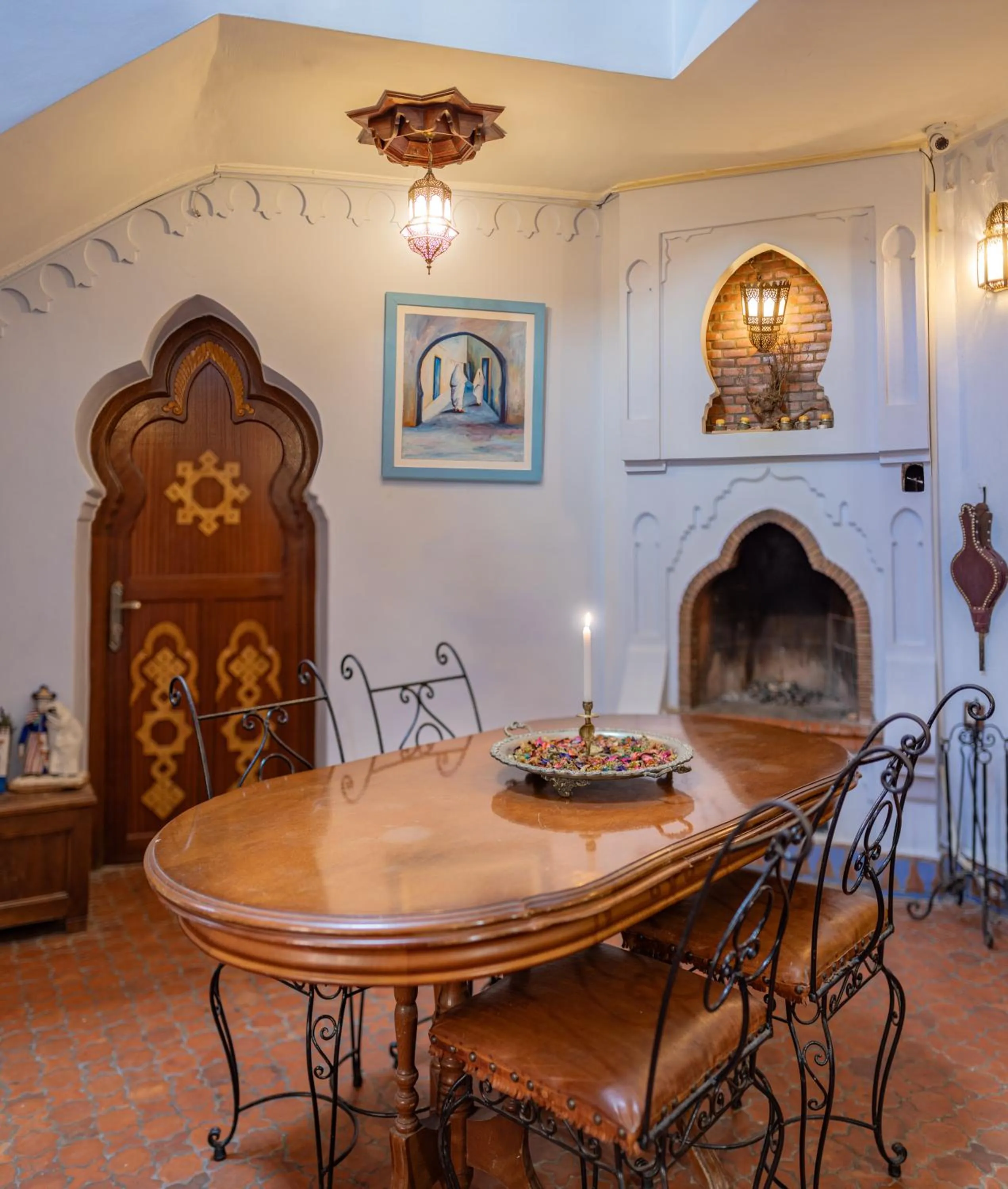 Seating area in Casa Sabila