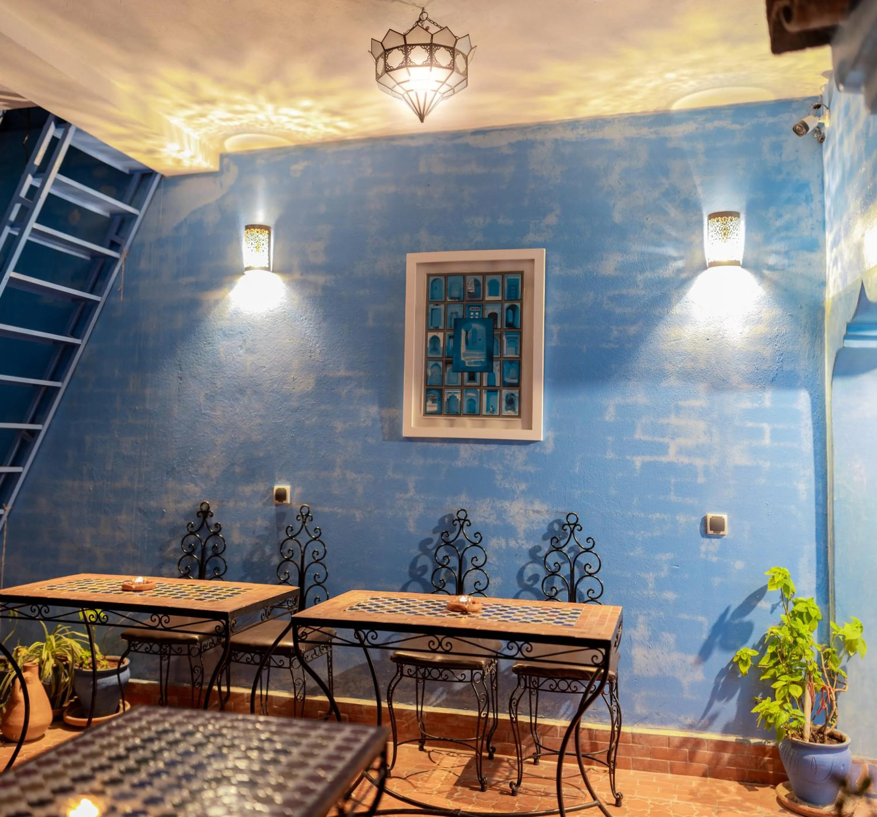 Seating area in Casa Sabila