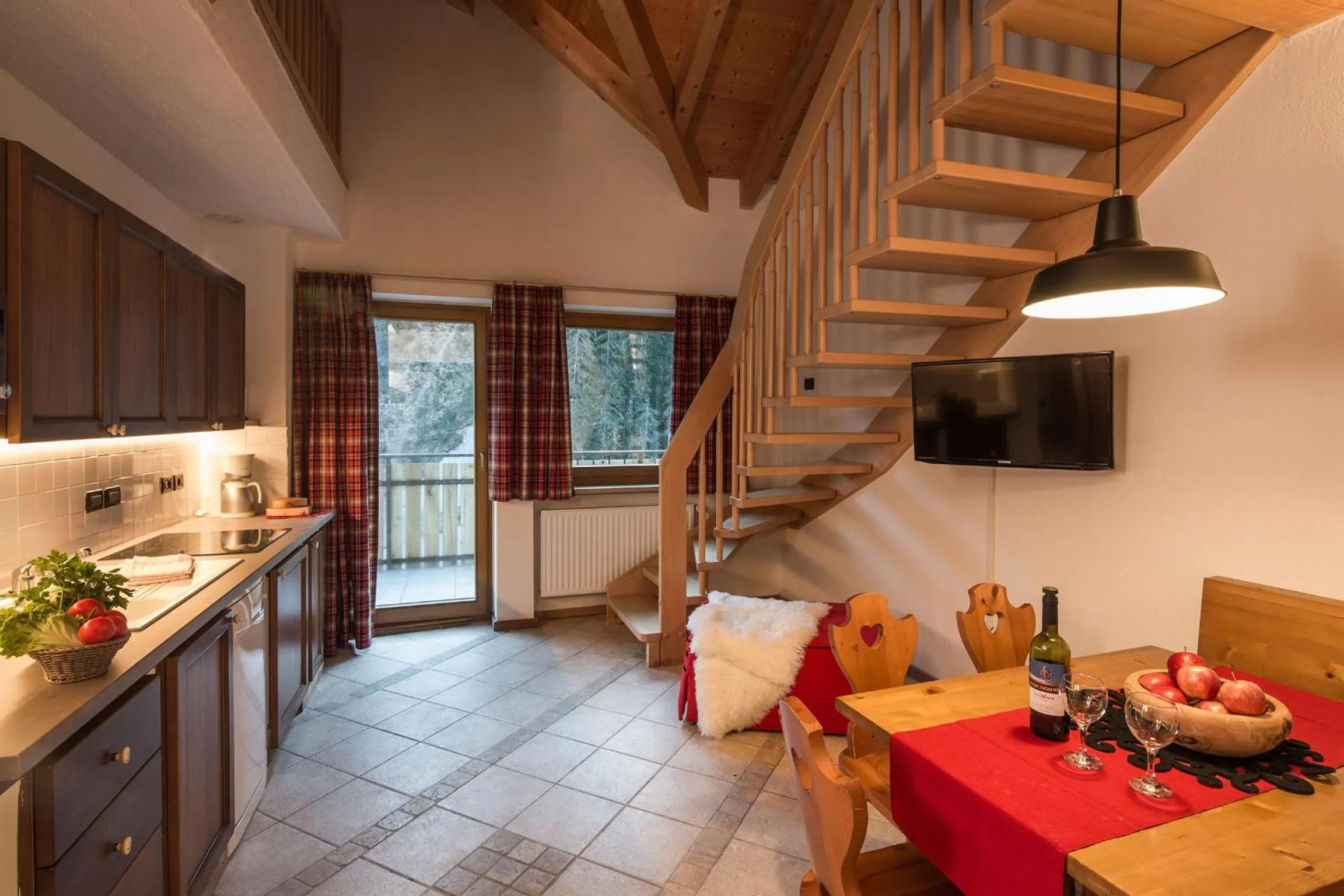 Living room in Stelvio Residence