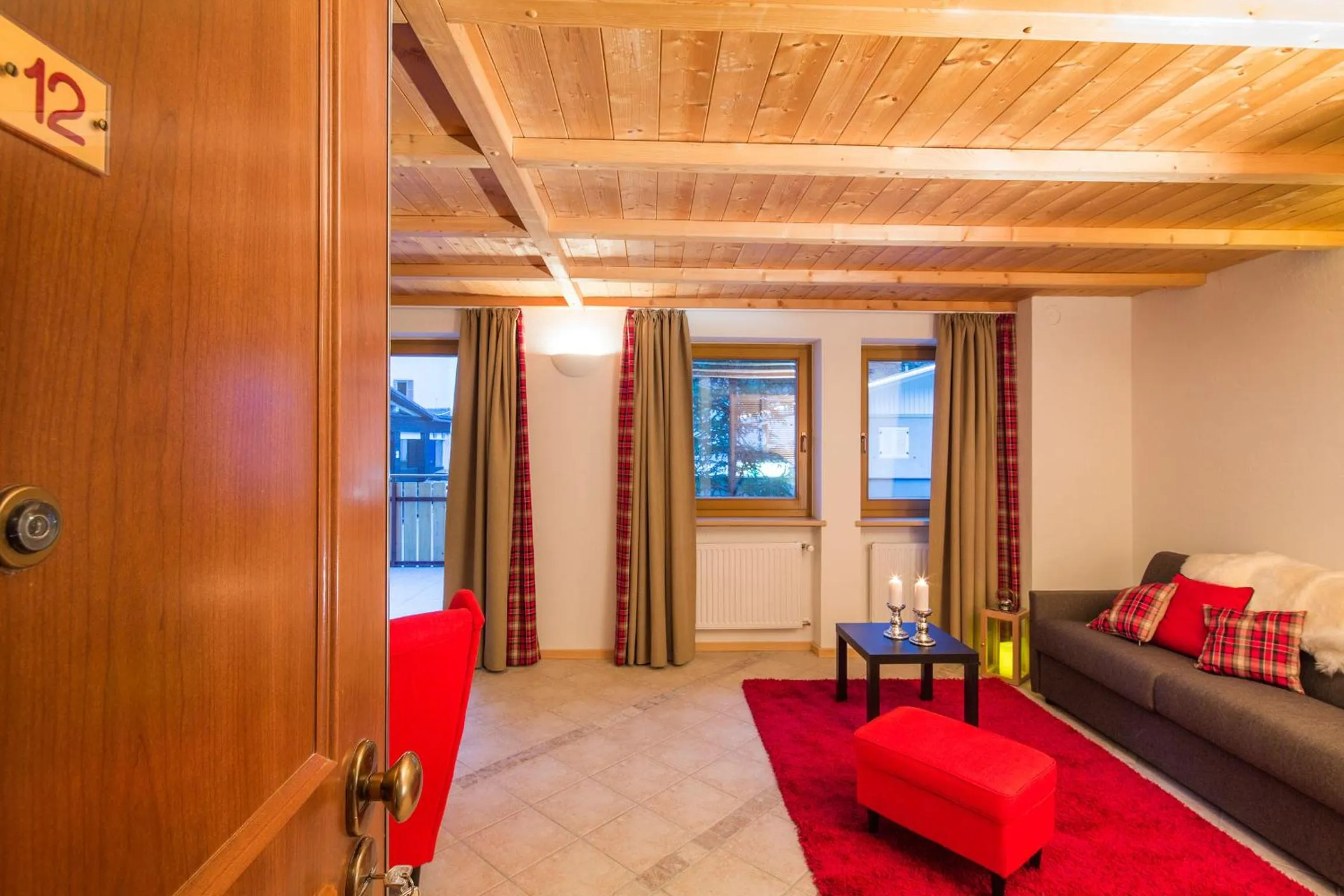 Living room in Stelvio Residence