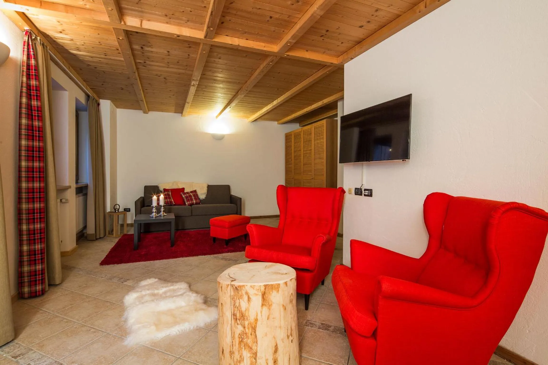 Living room in Stelvio Residence