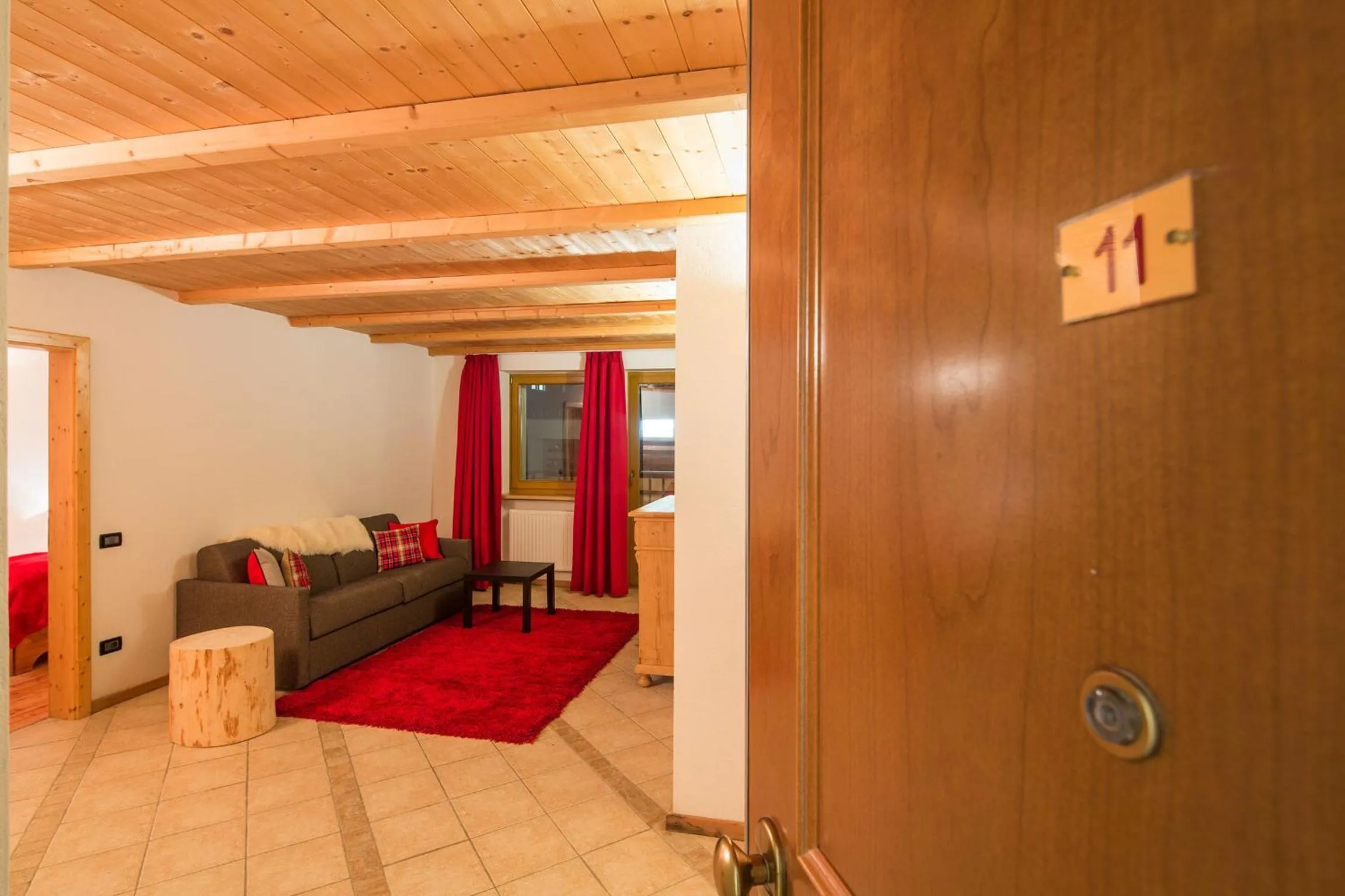 Living room in Stelvio Residence