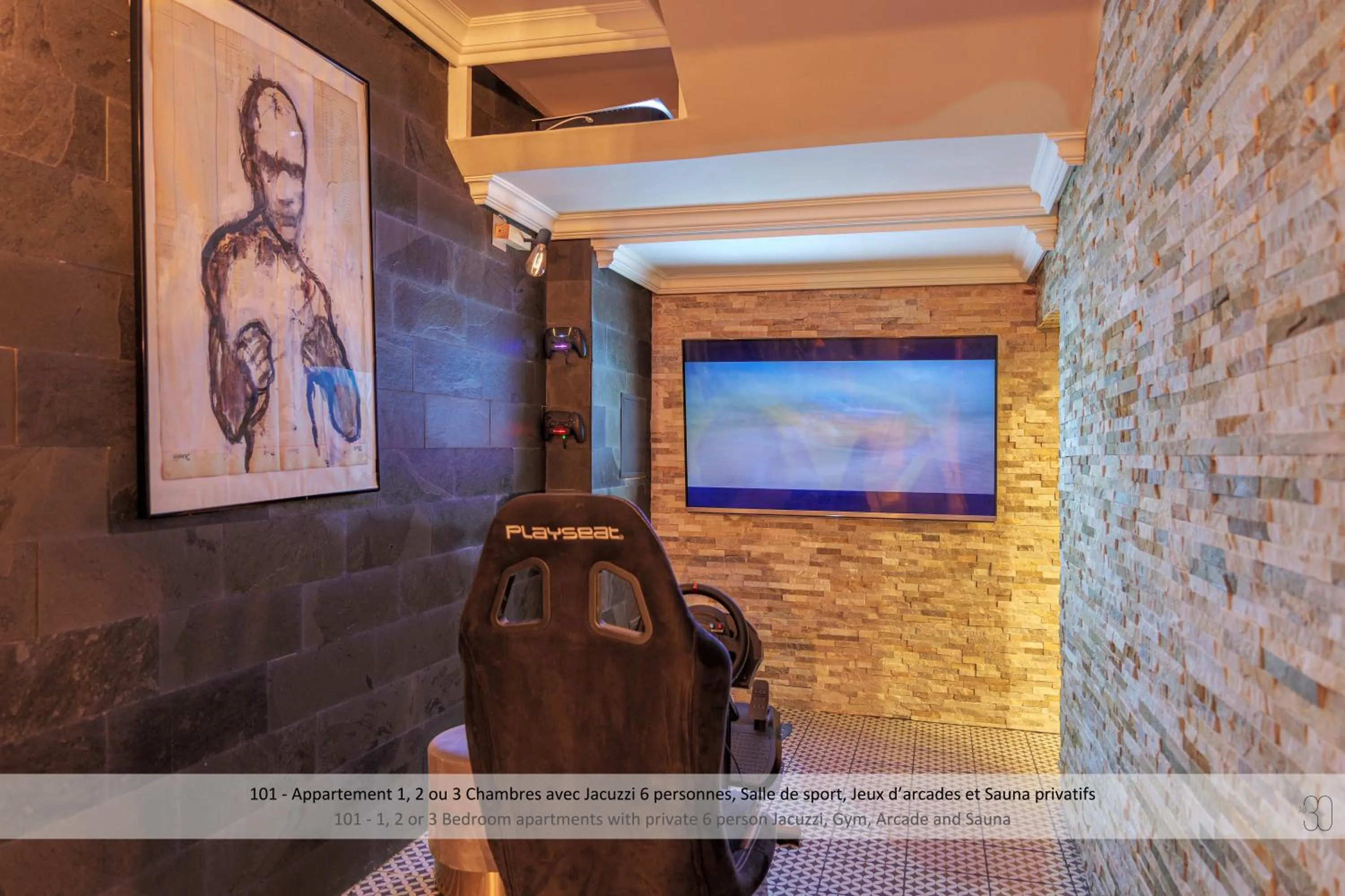 Game Room in Au 30 Lille Centre Grand Palais