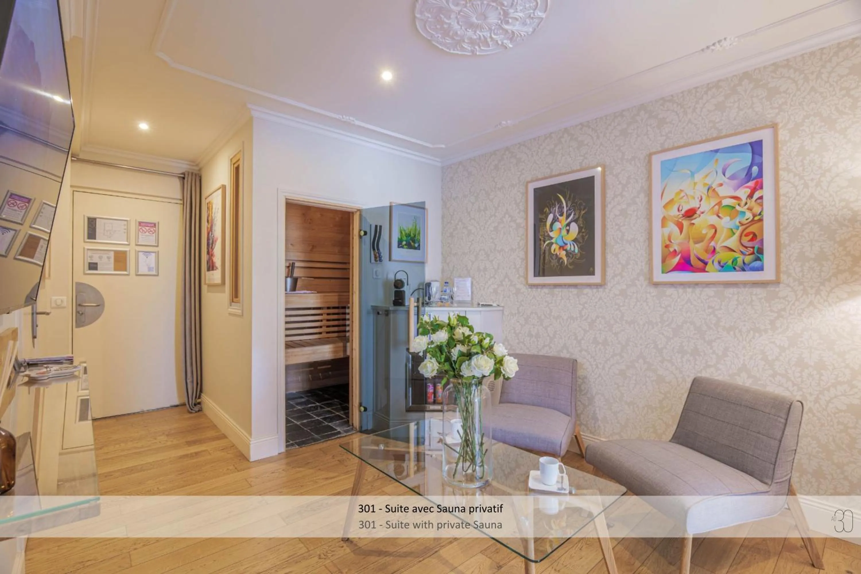 Sauna in Au 30 Lille Centre Grand Palais