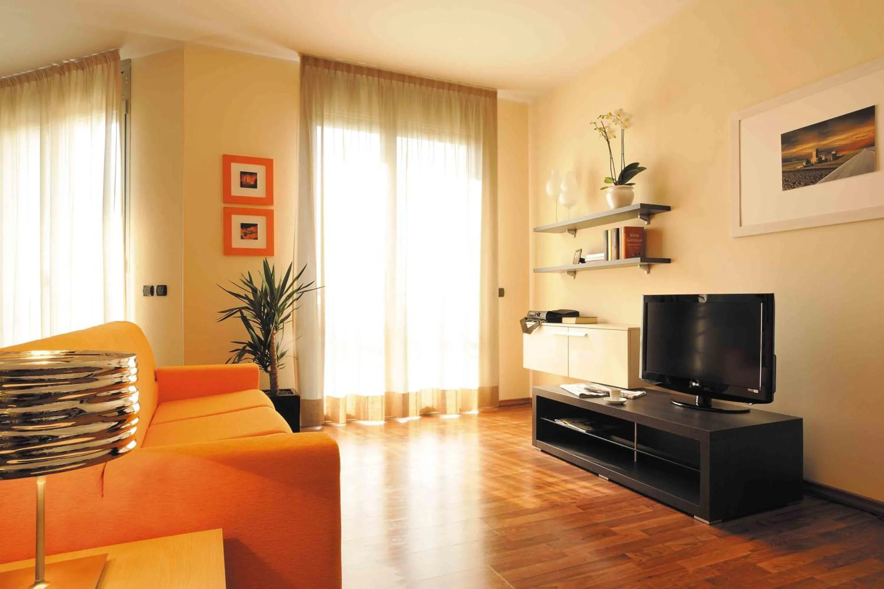 Living room in Hotel Residence Zodiaco