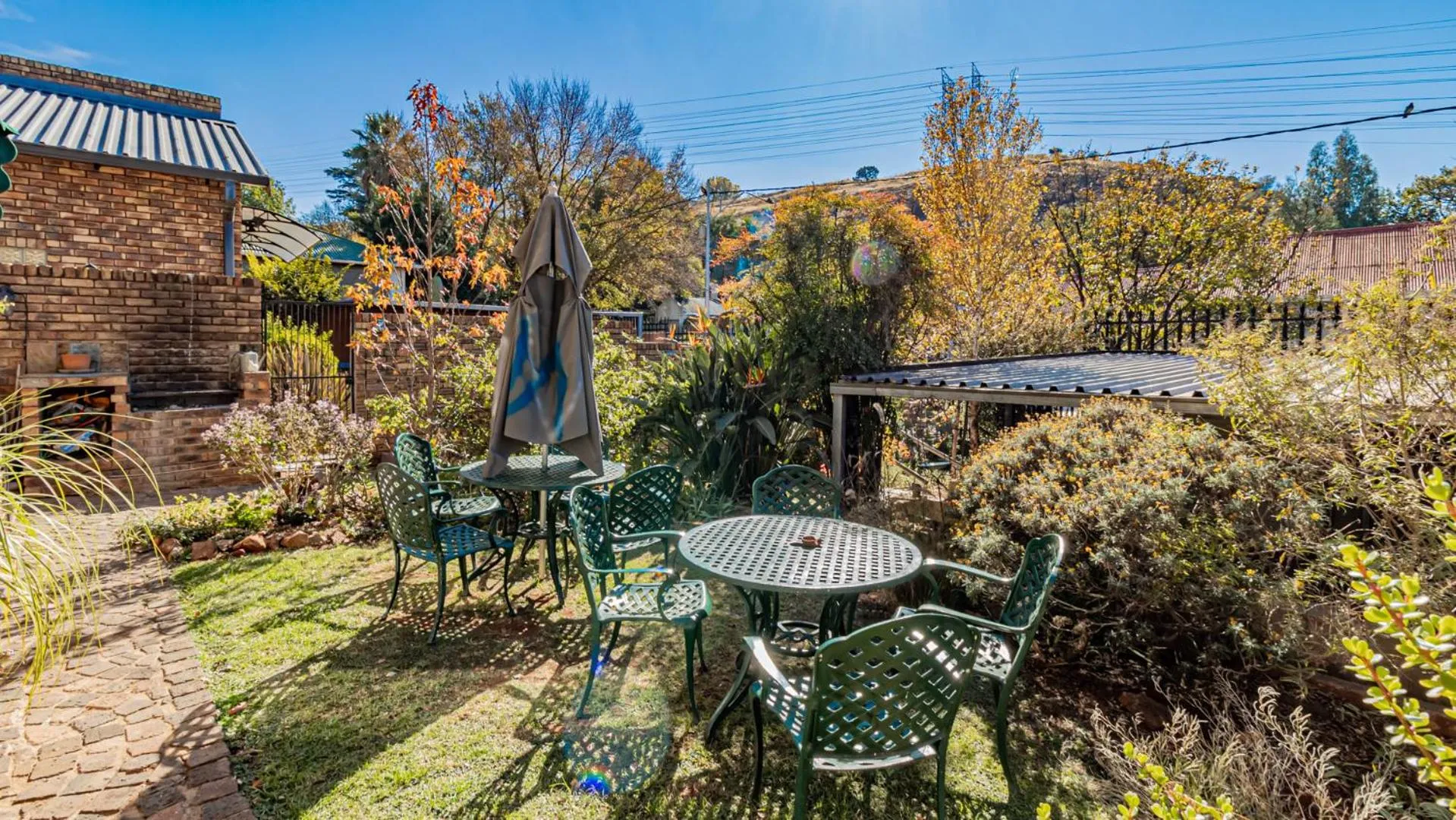 Garden in B&B on 8th Avenue