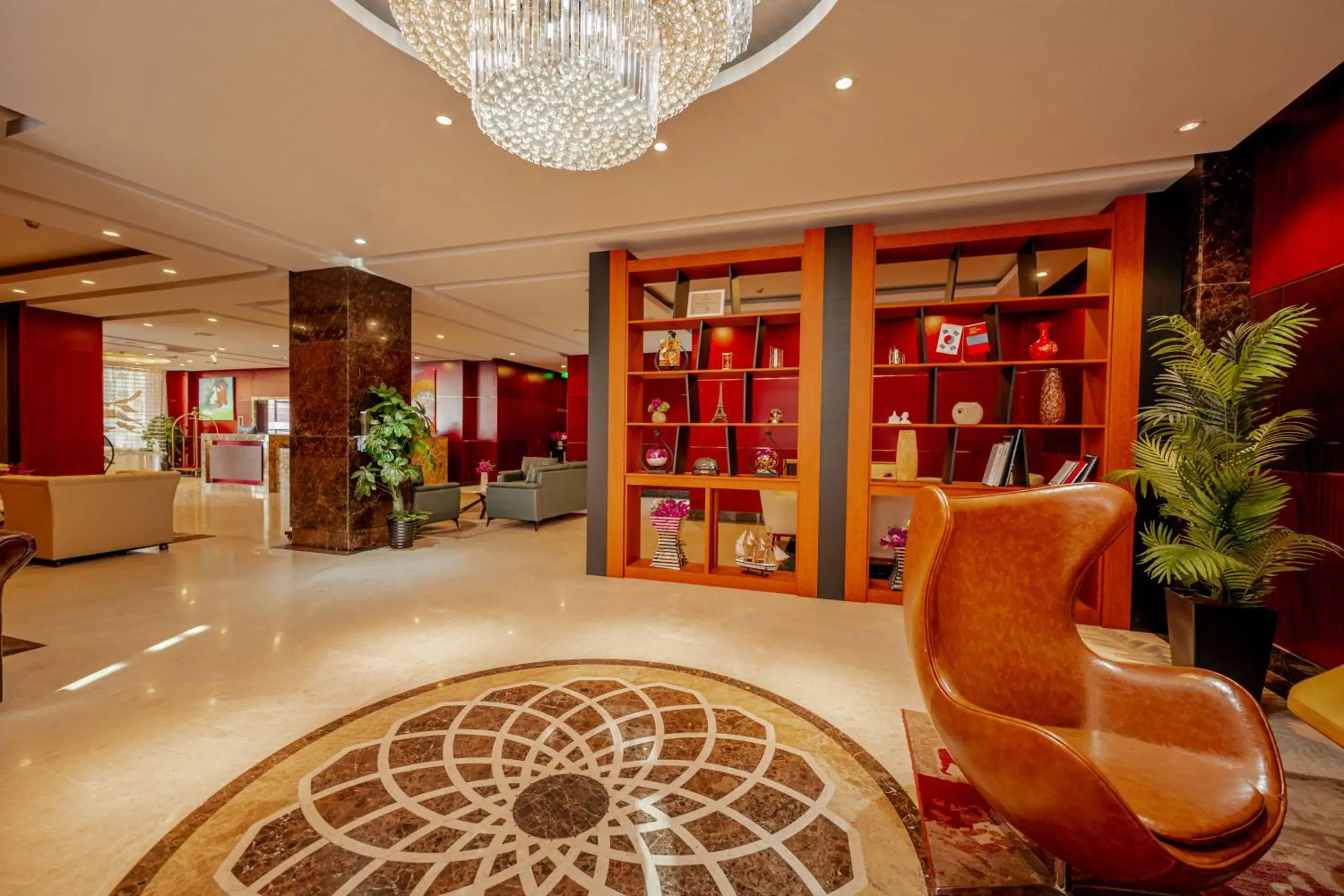 Lobby or reception in Premium Hotel Ulaanbaatar Lobby or reception in Premium Hotel Ulaanbaatar
