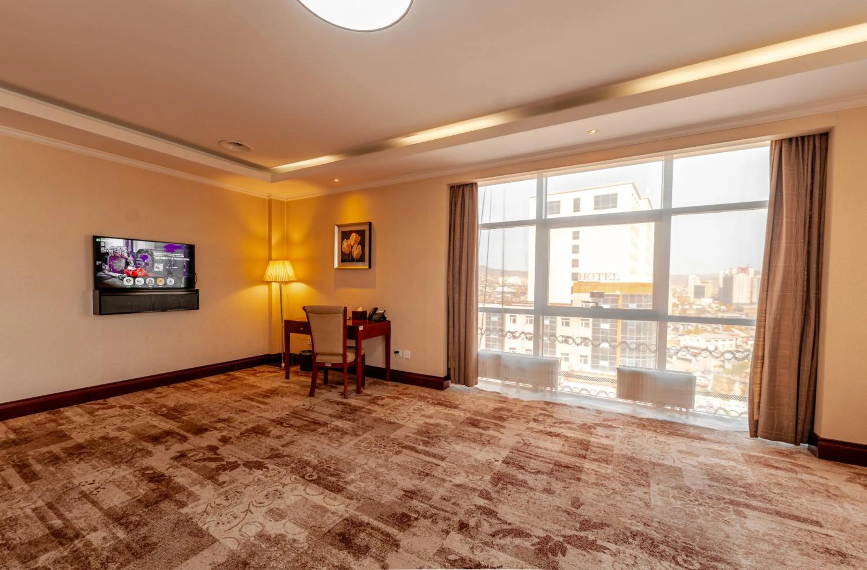 Seating area in Premium Hotel Ulaanbaatar