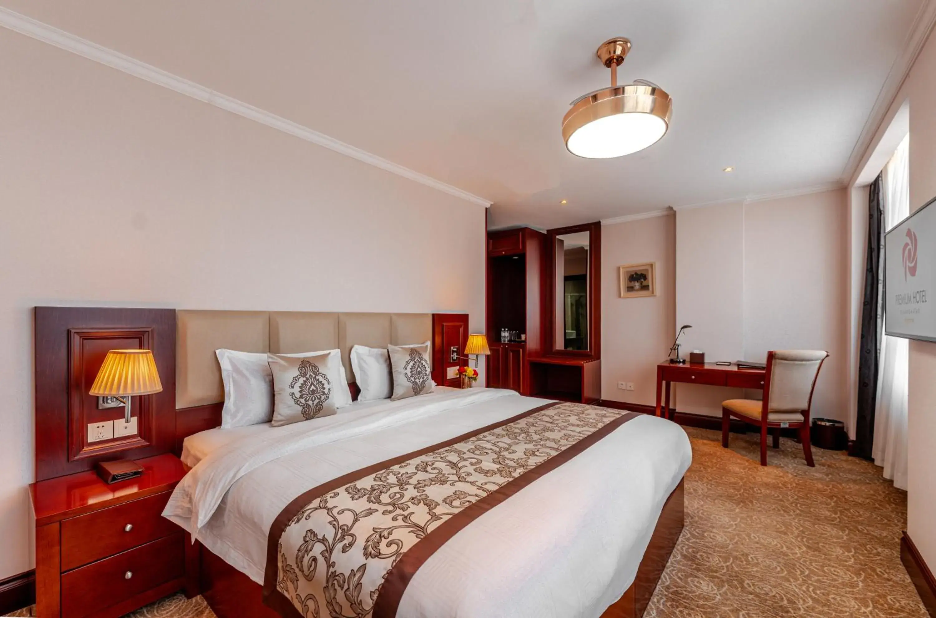 Photo of the whole room, Bed in Premium Hotel Ulaanbaatar Photo of the whole room, Bed in Premium Hotel Ulaanbaatar