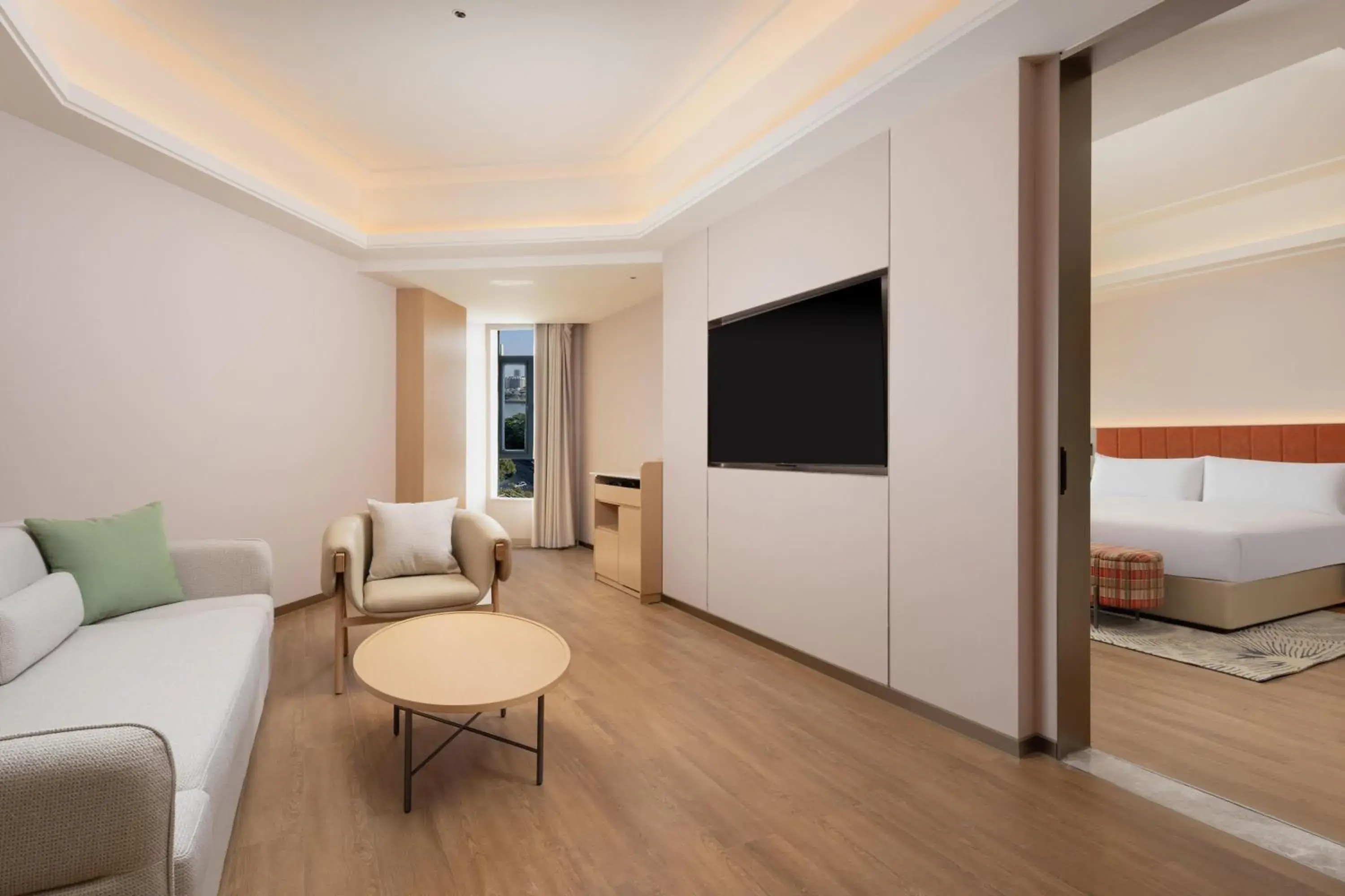 Deluxe King Suite in Hilton Garden Inn Dongguan Wanjiang Jiangjing Road Deluxe King Suite in Hilton Garden Inn Dongguan Wanjiang Jiangjing Road