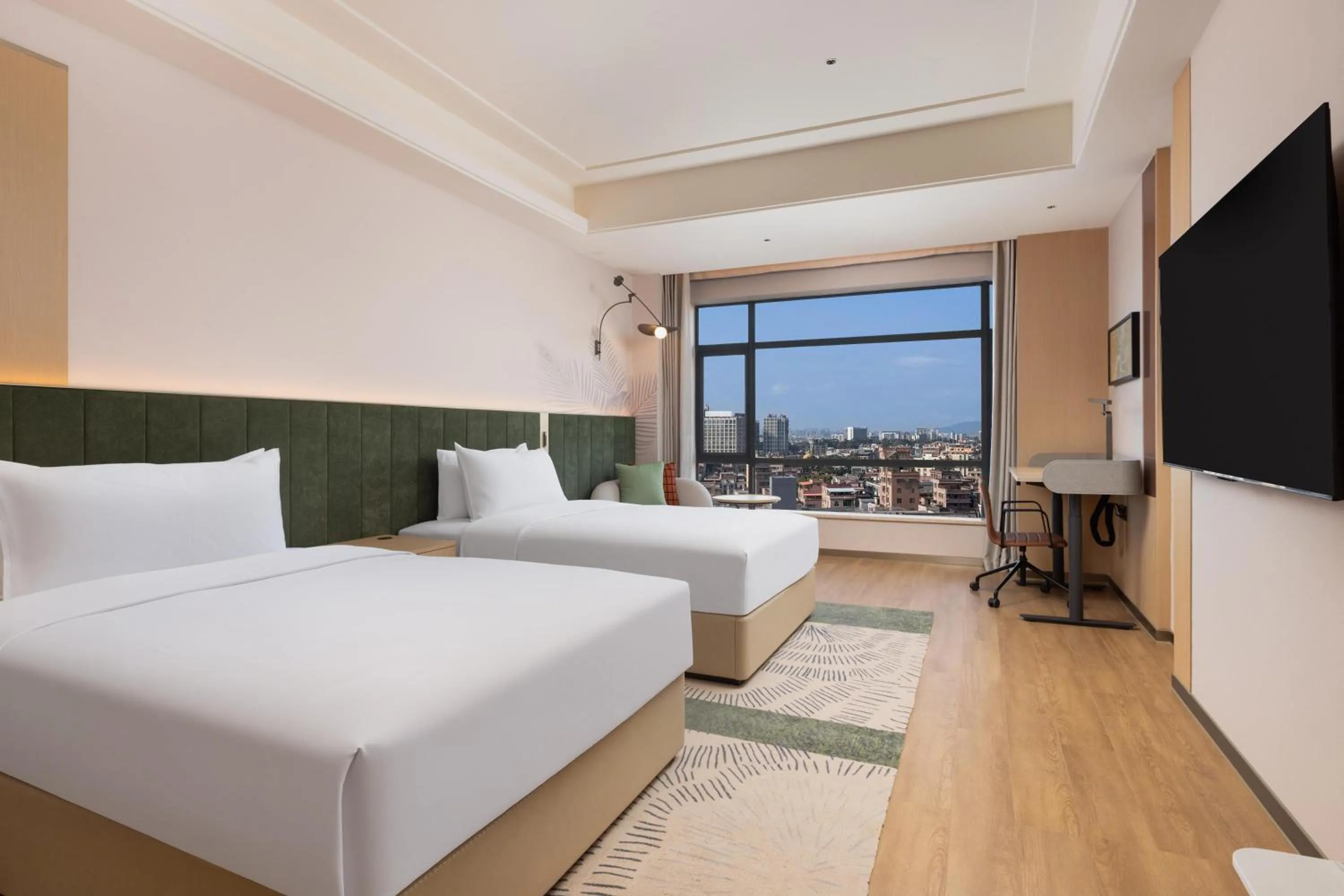 Twin Room in Hilton Garden Inn Dongguan Wanjiang Jiangjing Road