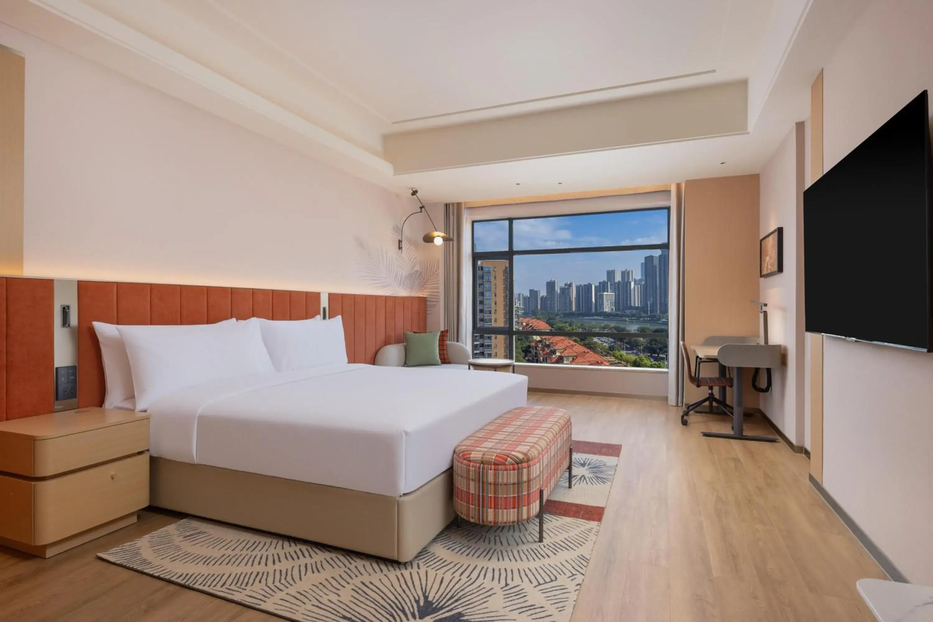 King Guest Room in Hilton Garden Inn Dongguan Wanjiang Jiangjing Road King Guest Room in Hilton Garden Inn Dongguan Wanjiang Jiangjing Road
