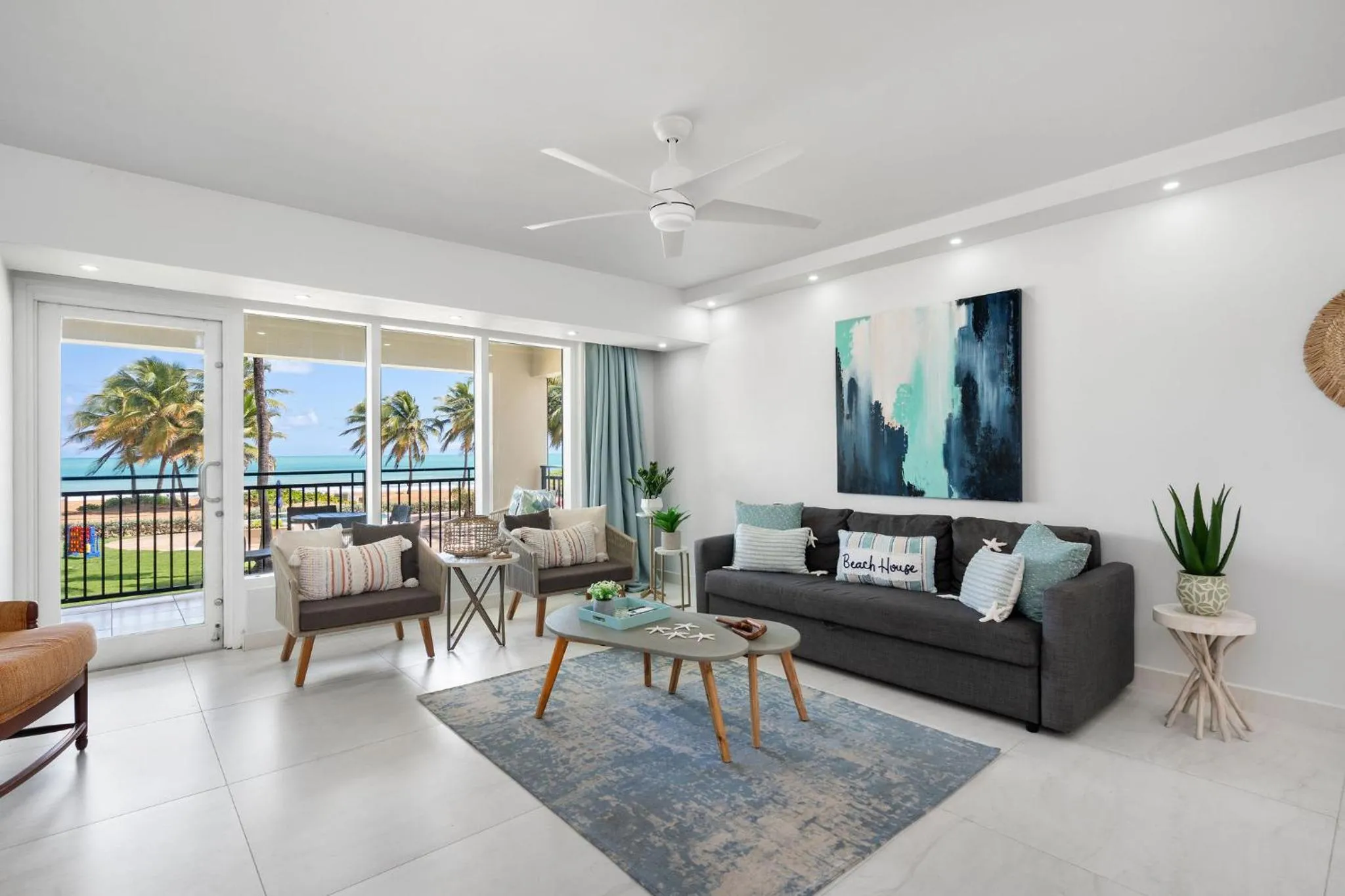 Beachfront Villa in the Rio Mar Resort