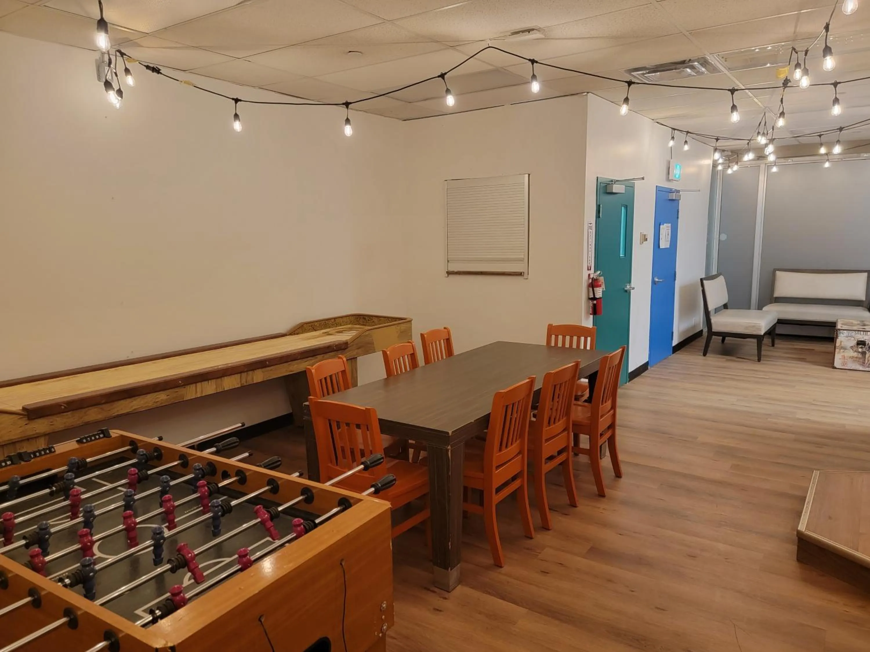 Game Room in Wicked Hostels - Calgary
