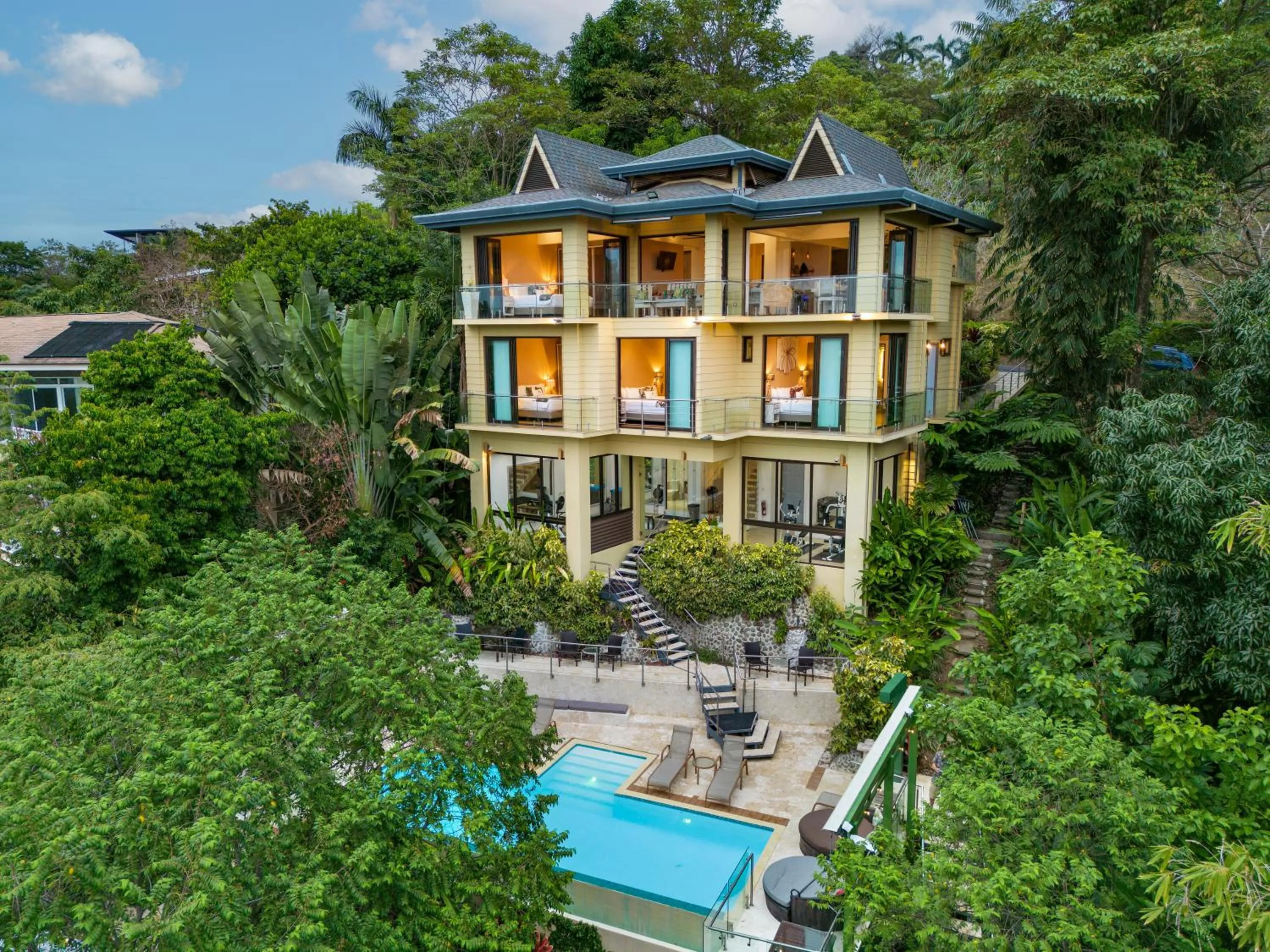 Property building in Tulemar Resort