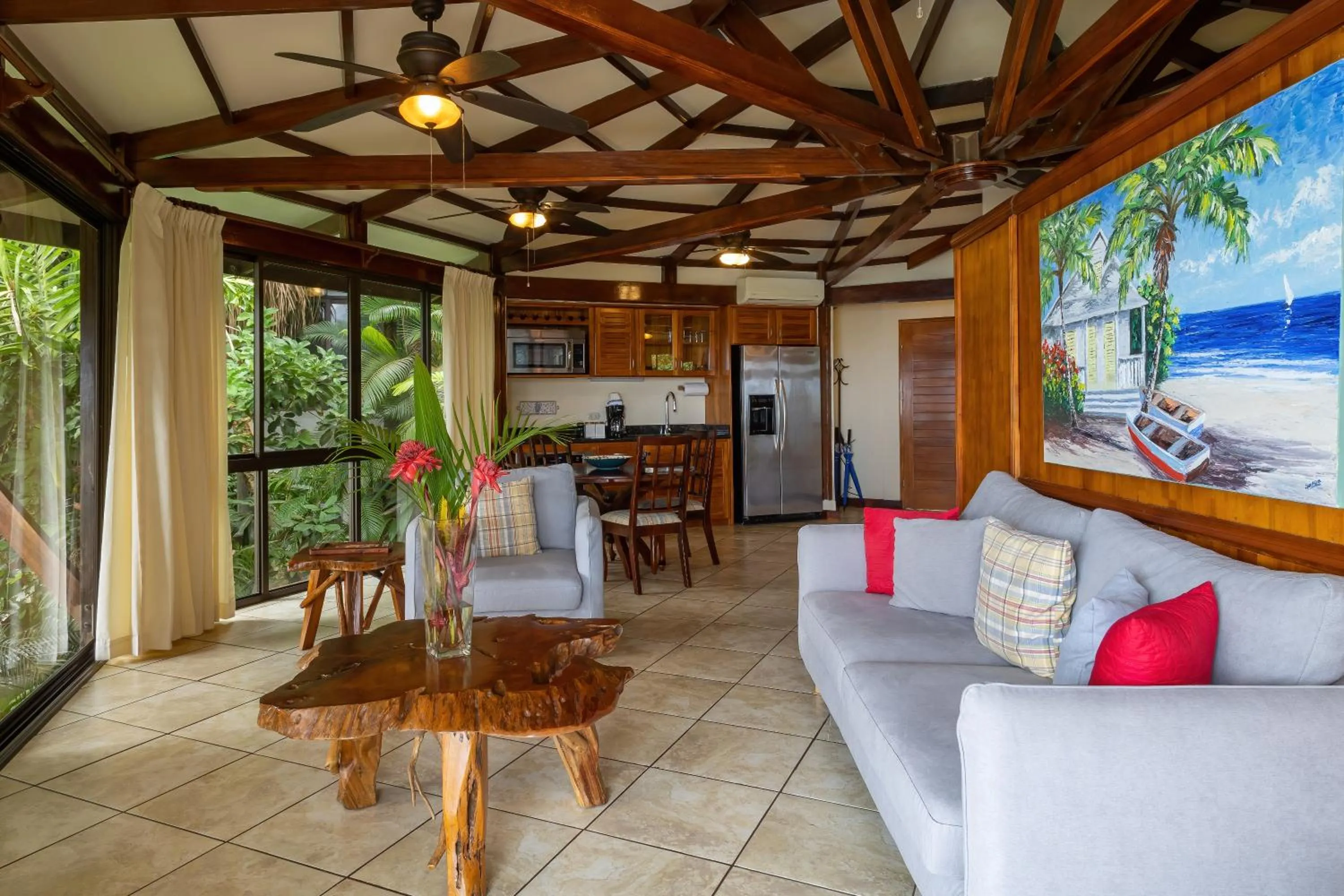 Living room in Tulemar Resort