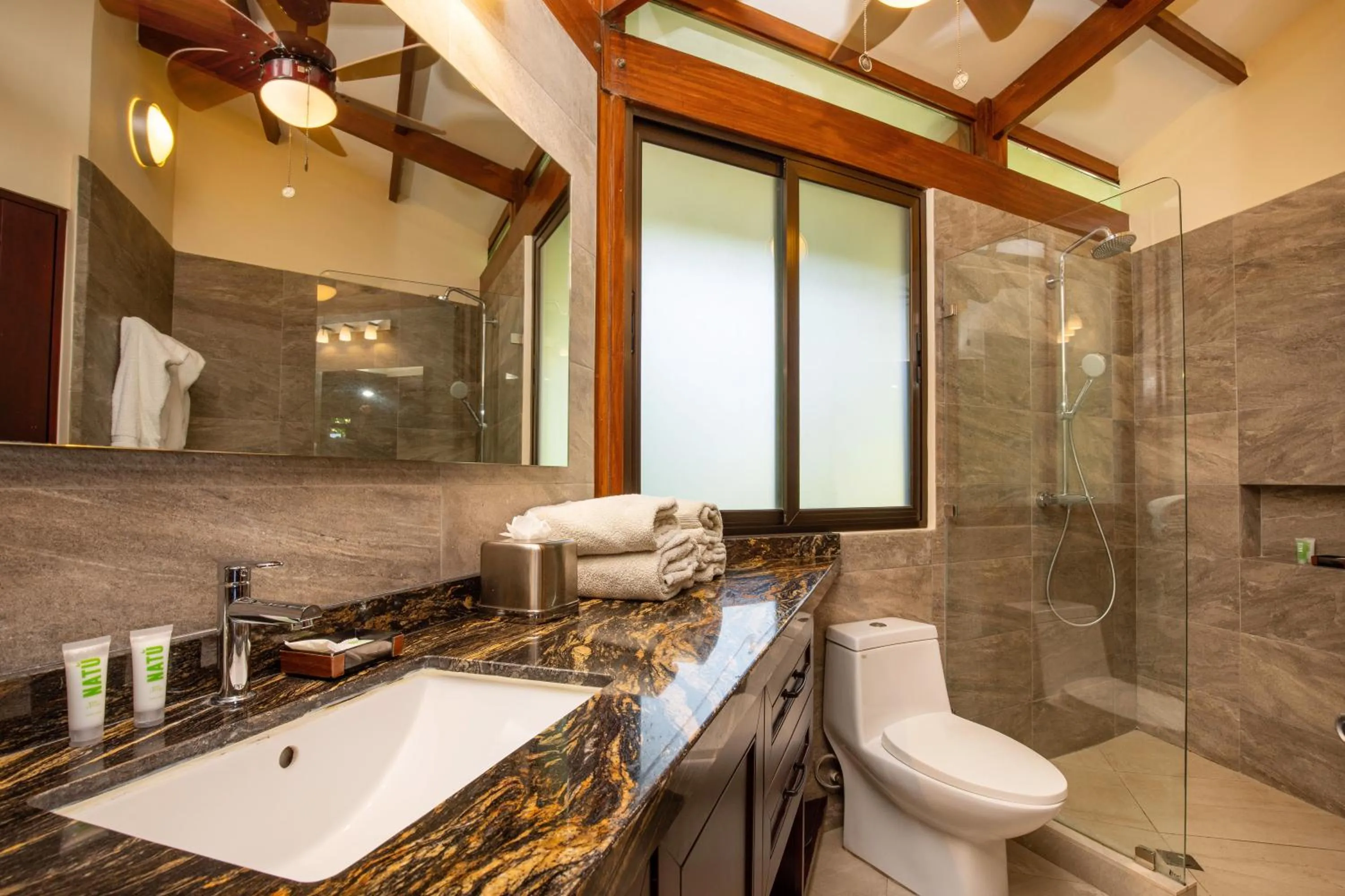 Shower in Tulemar Resort