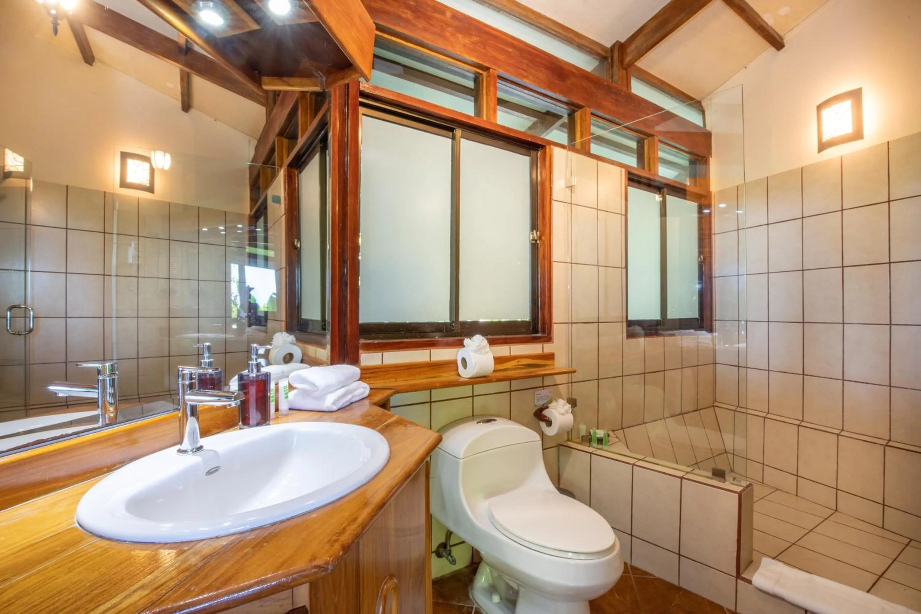 Shower in Tulemar Resort