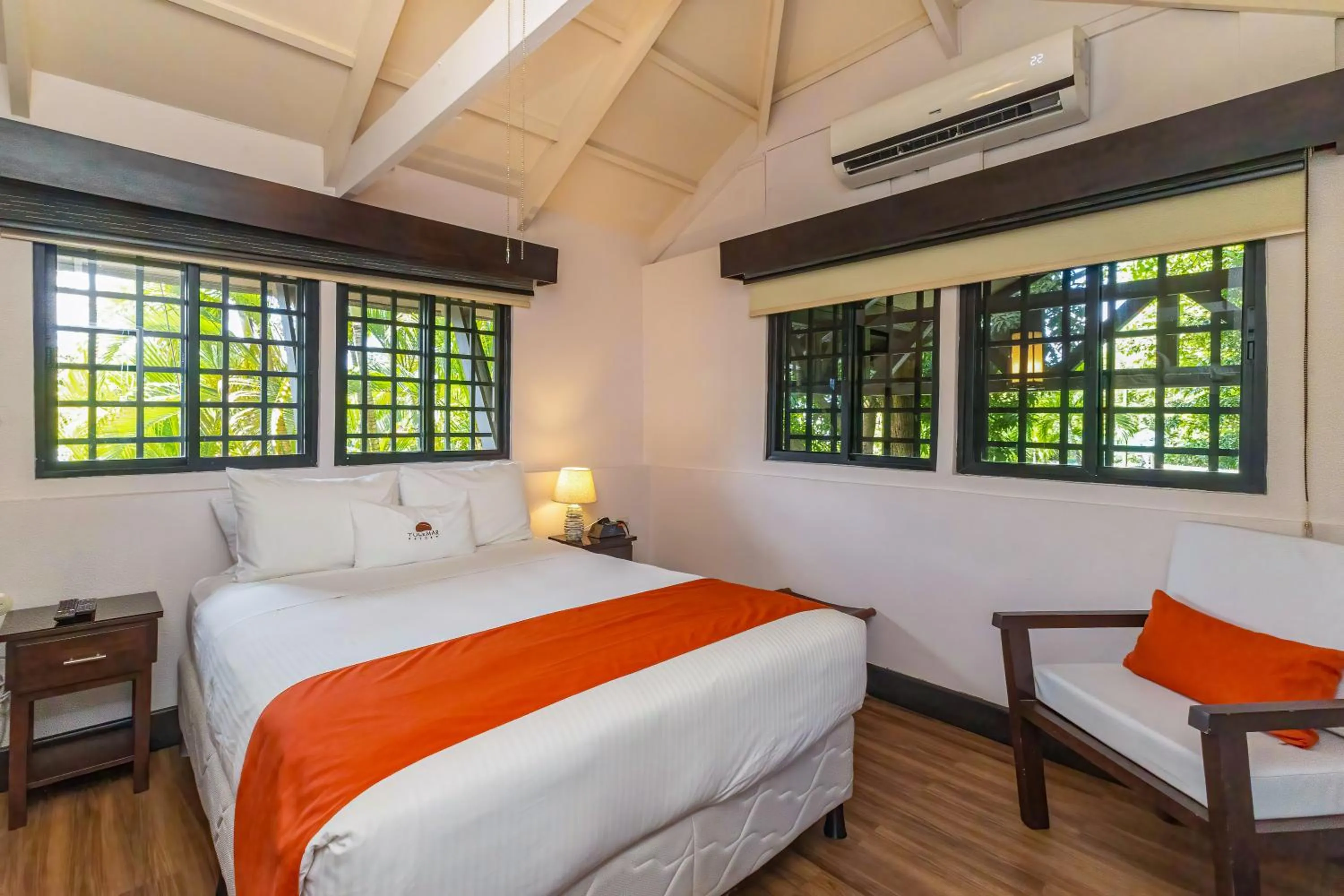 Bed in Tulemar Resort