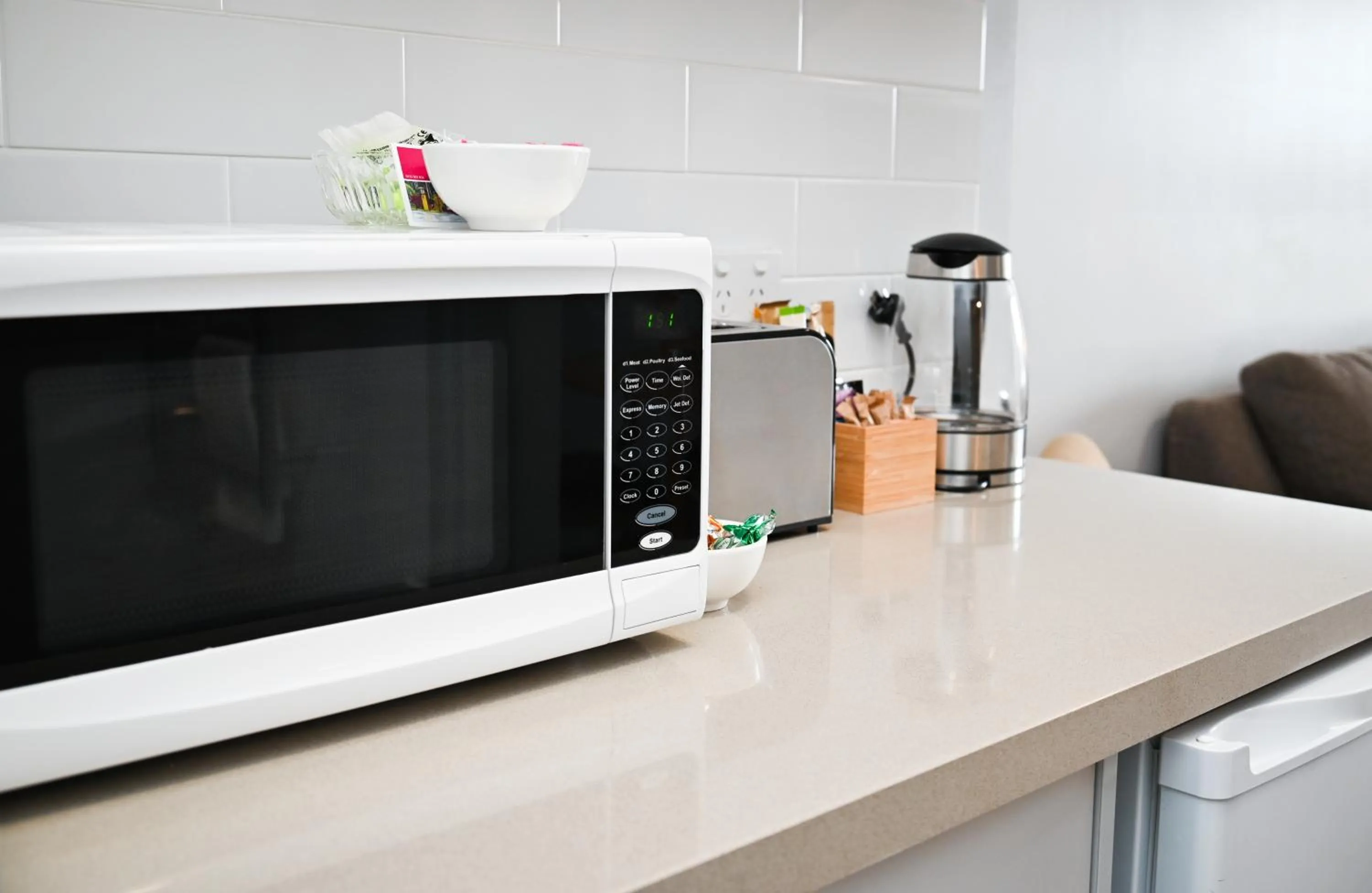 Coffee/tea facilities in Mansfield Apartments