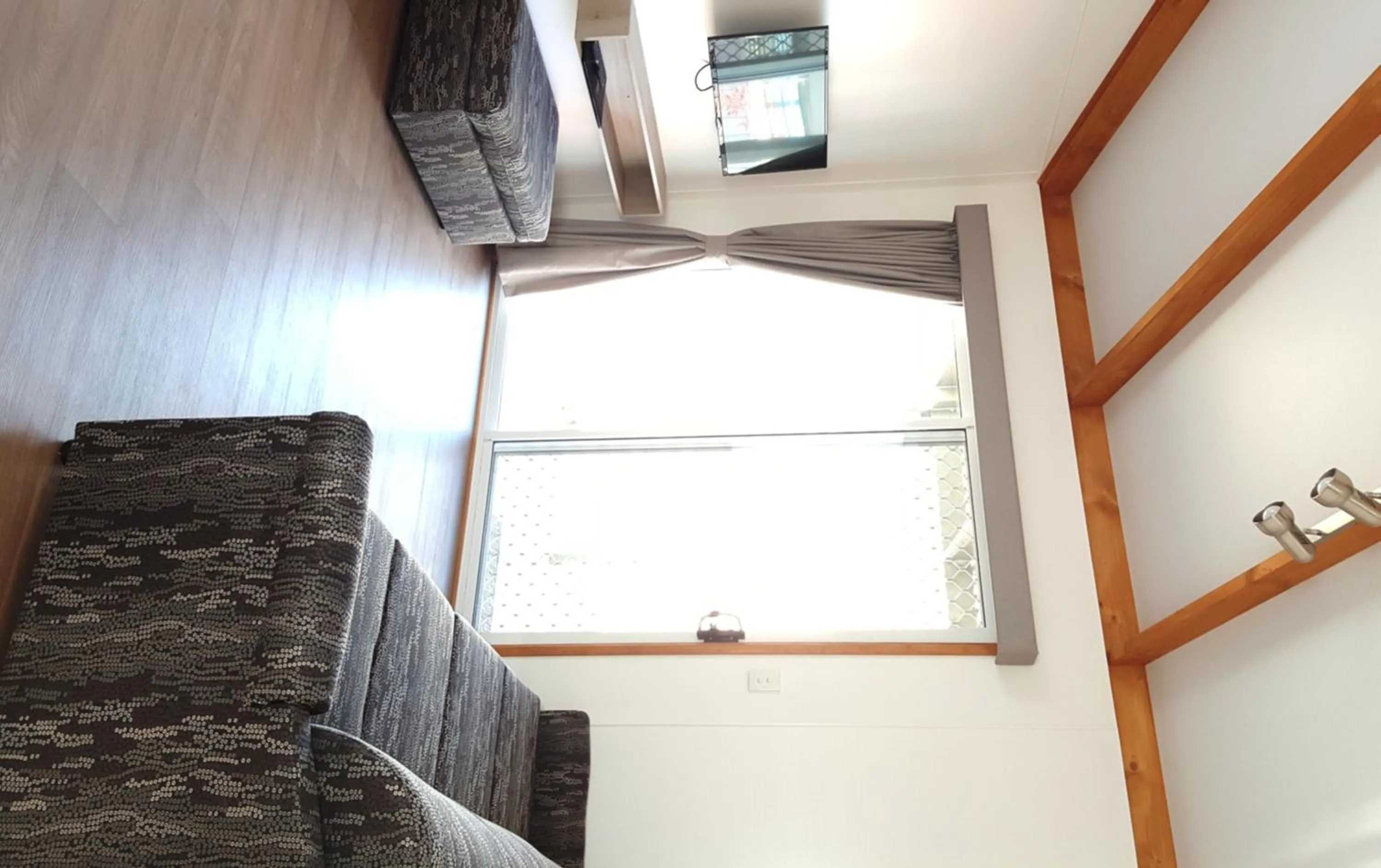 Living room in Riverside Cabin Park