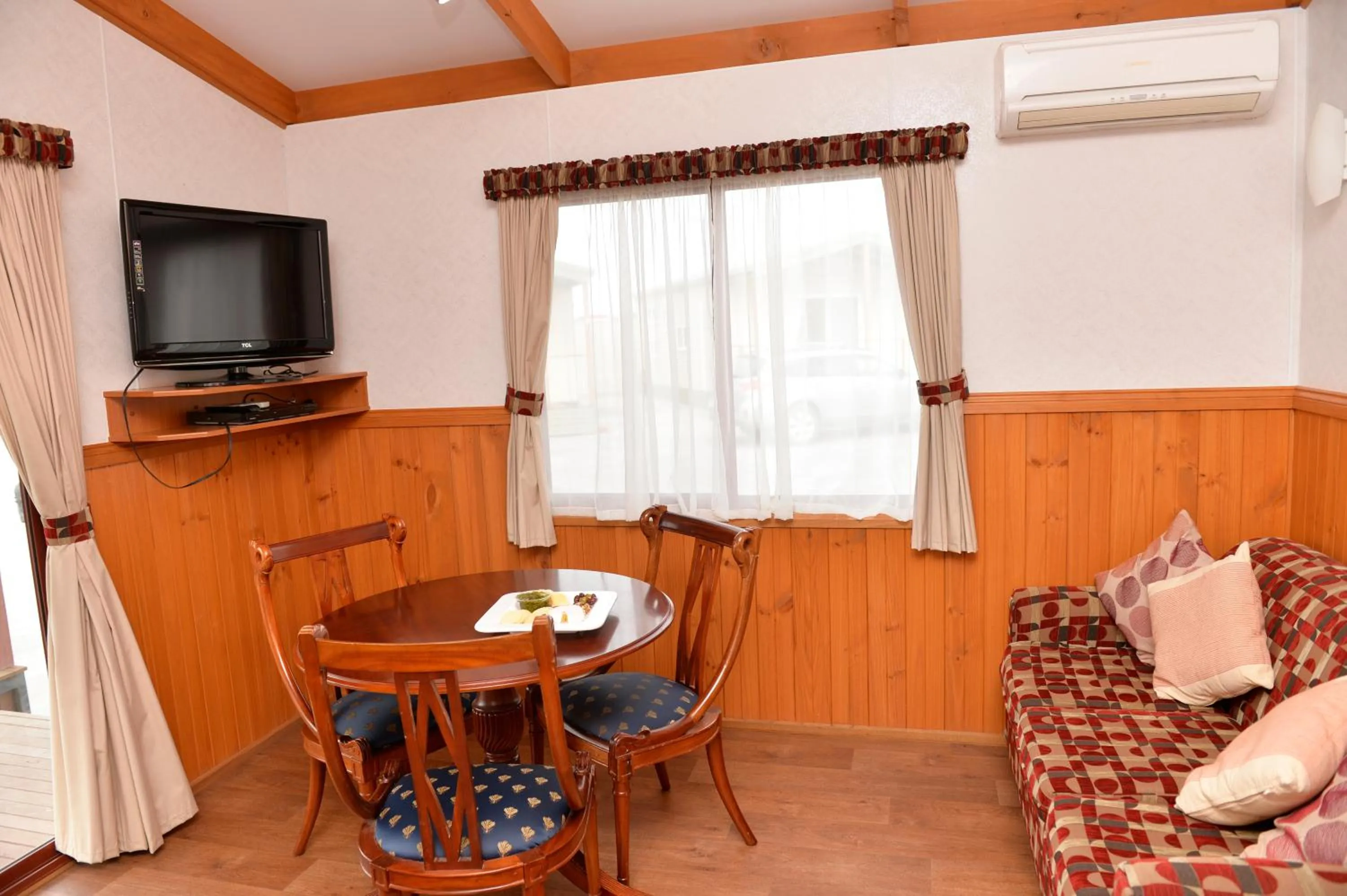 Living room in Riverside Cabin Park