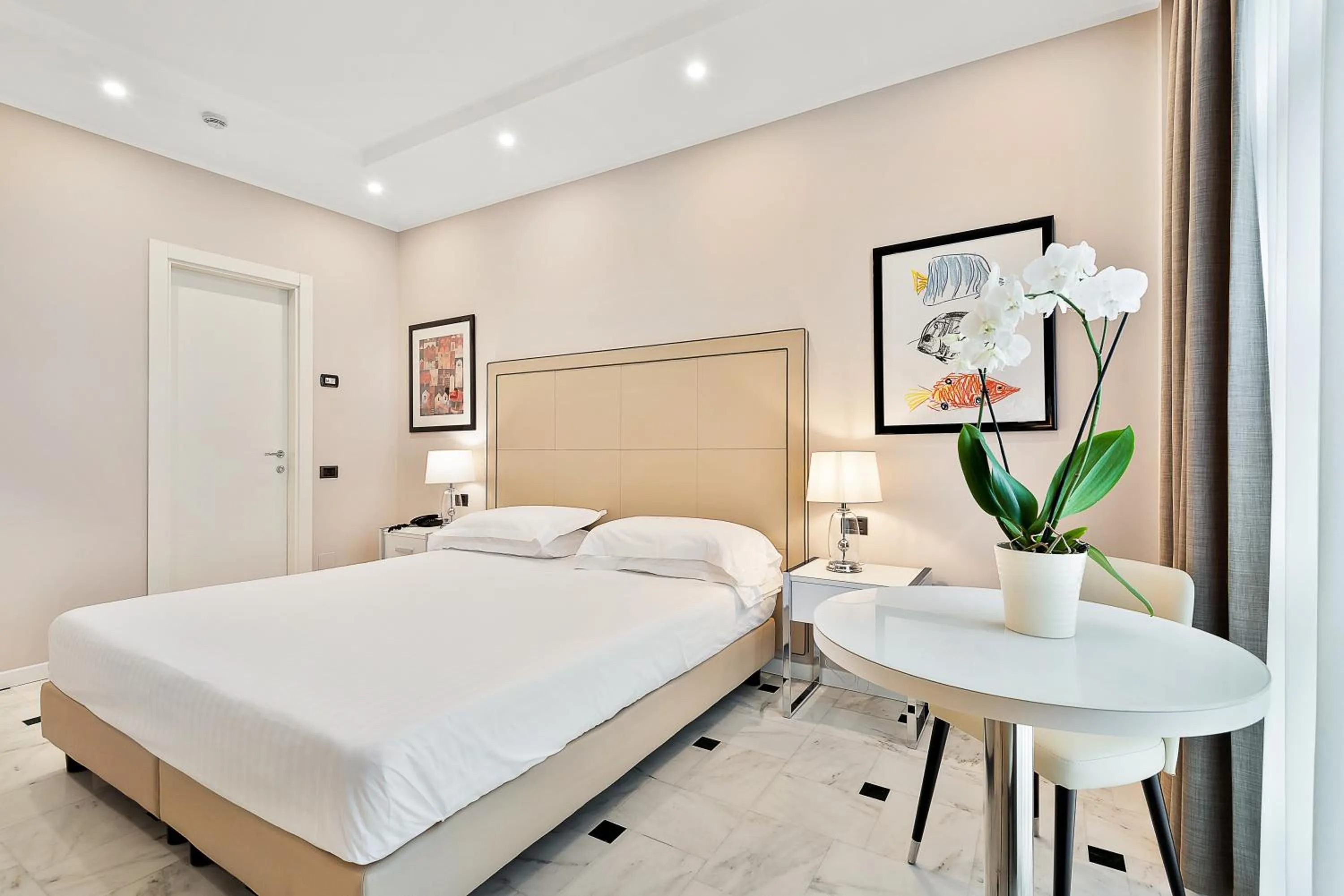 Bedroom, Bed in Hotel Excelsior