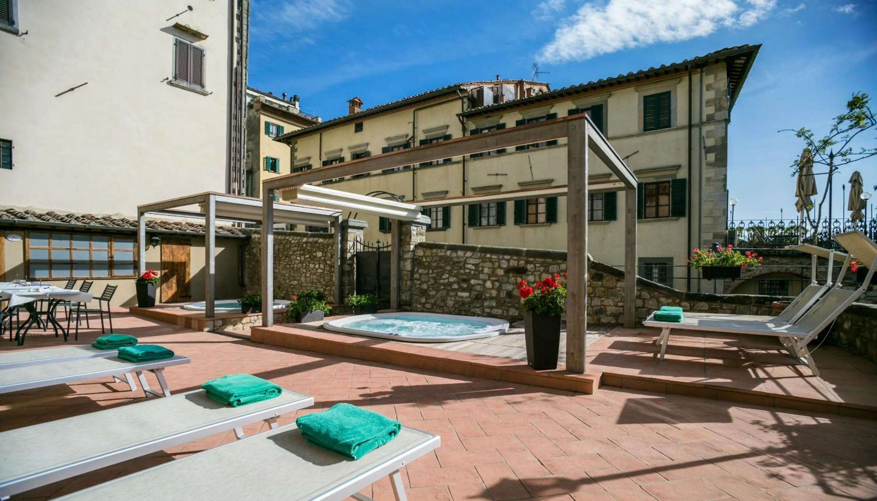 Patio in Palazzo Leopoldo Dimora Storica & Spa