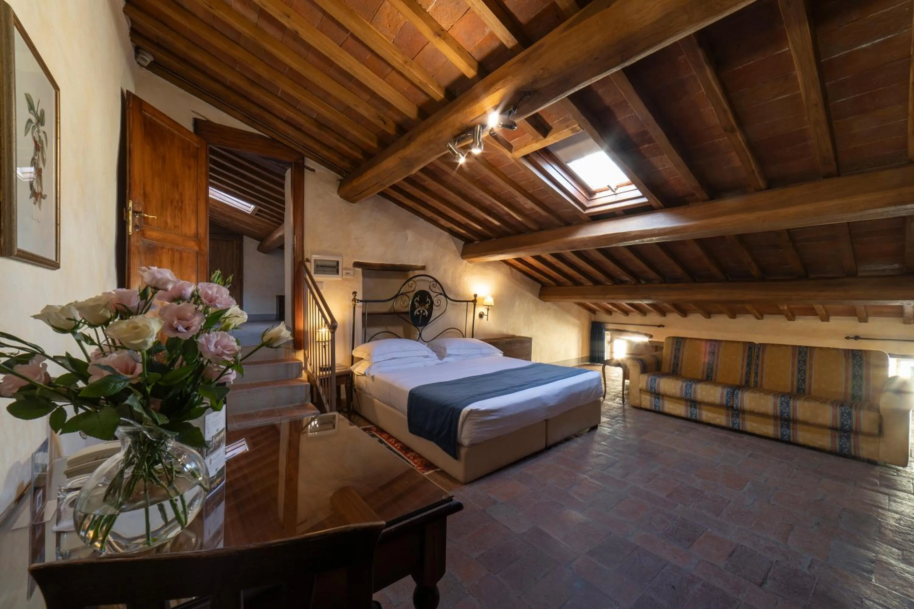 Bedroom, Bed in Palazzo Leopoldo Dimora Storica & Spa