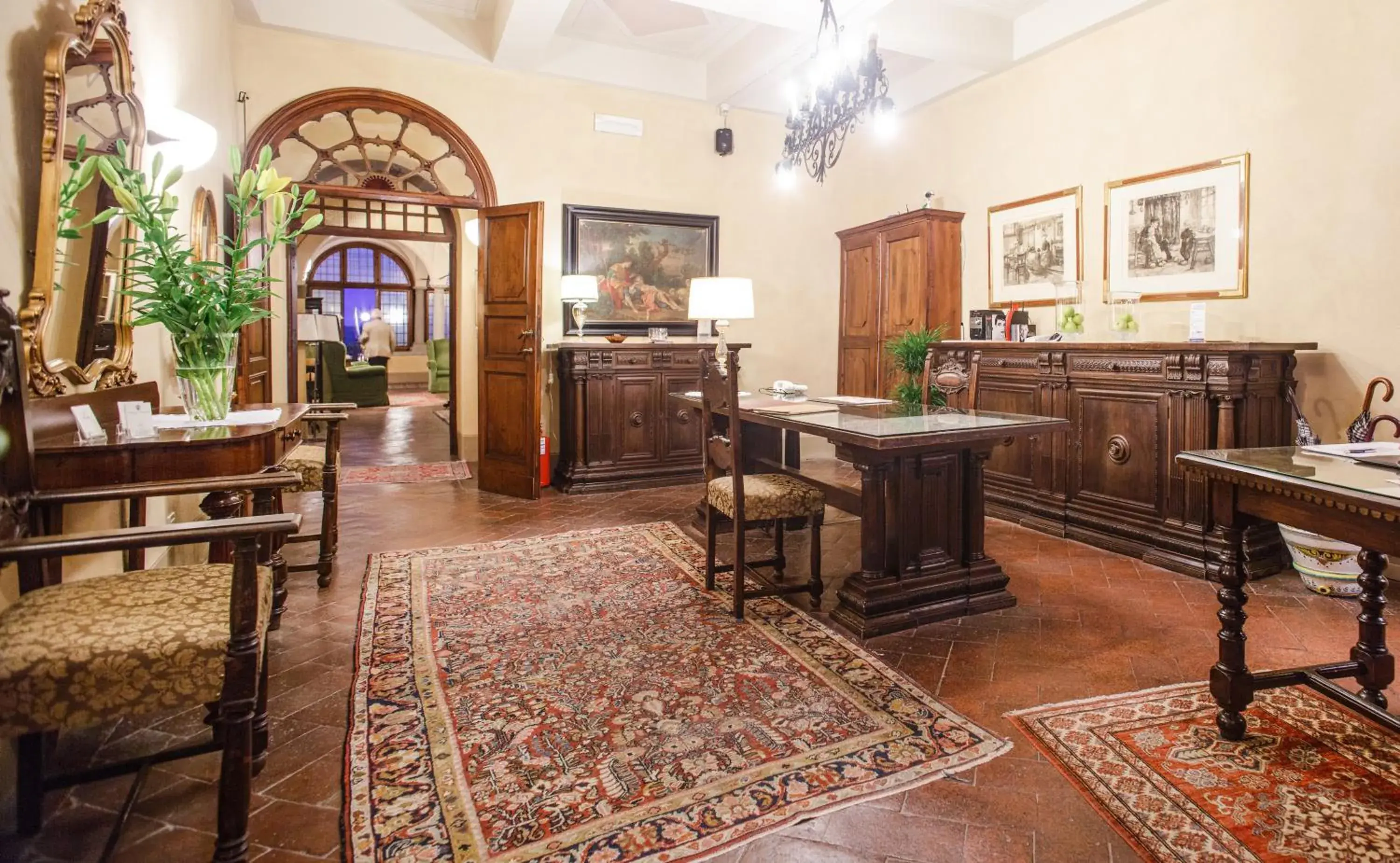 Lobby or reception in Palazzo Leopoldo Dimora Storica & Spa Lobby or reception in Palazzo Leopoldo Dimora Storica & Spa