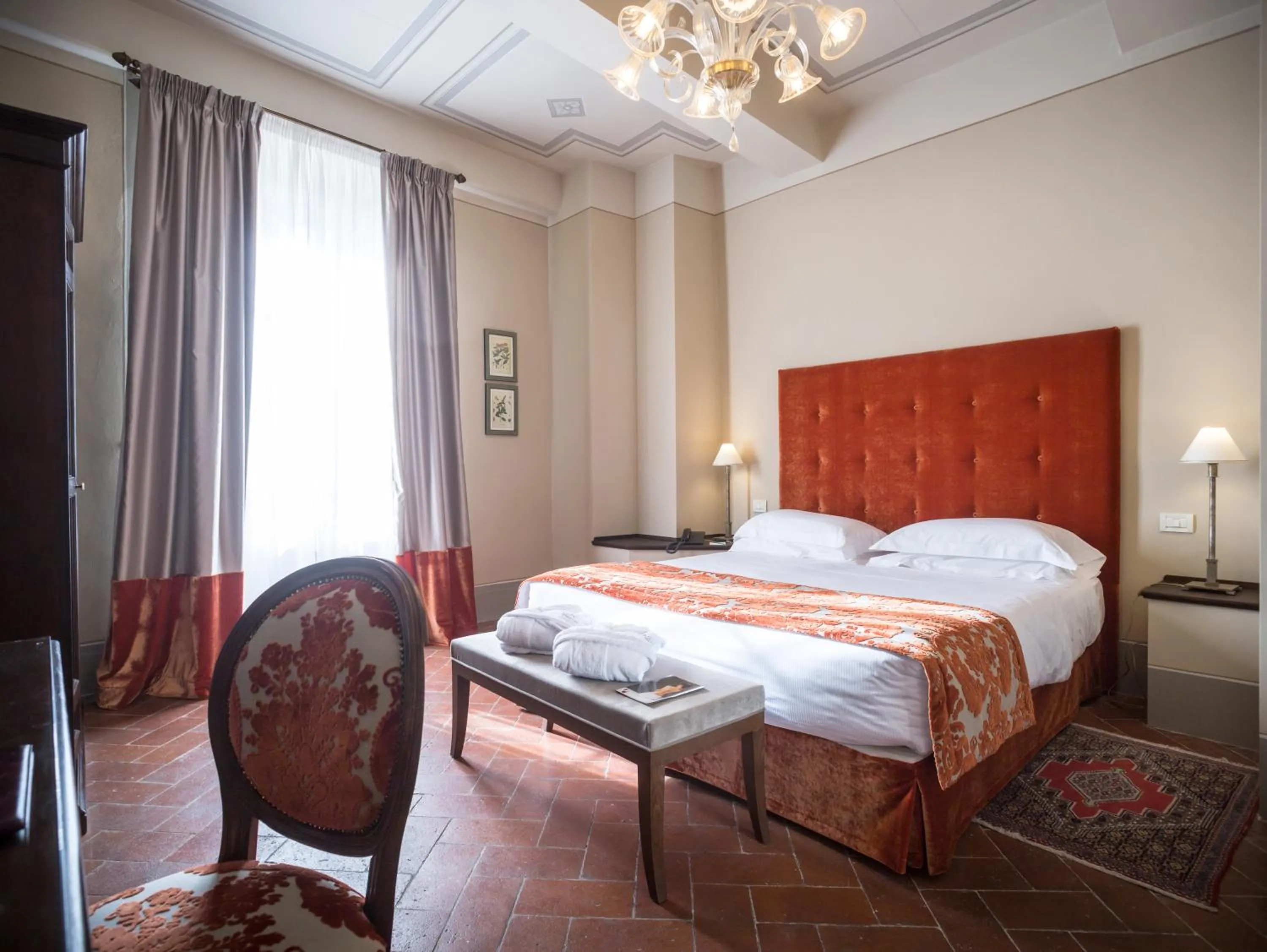 Bedroom, Bed in Palazzo Leopoldo Dimora Storica & Spa
