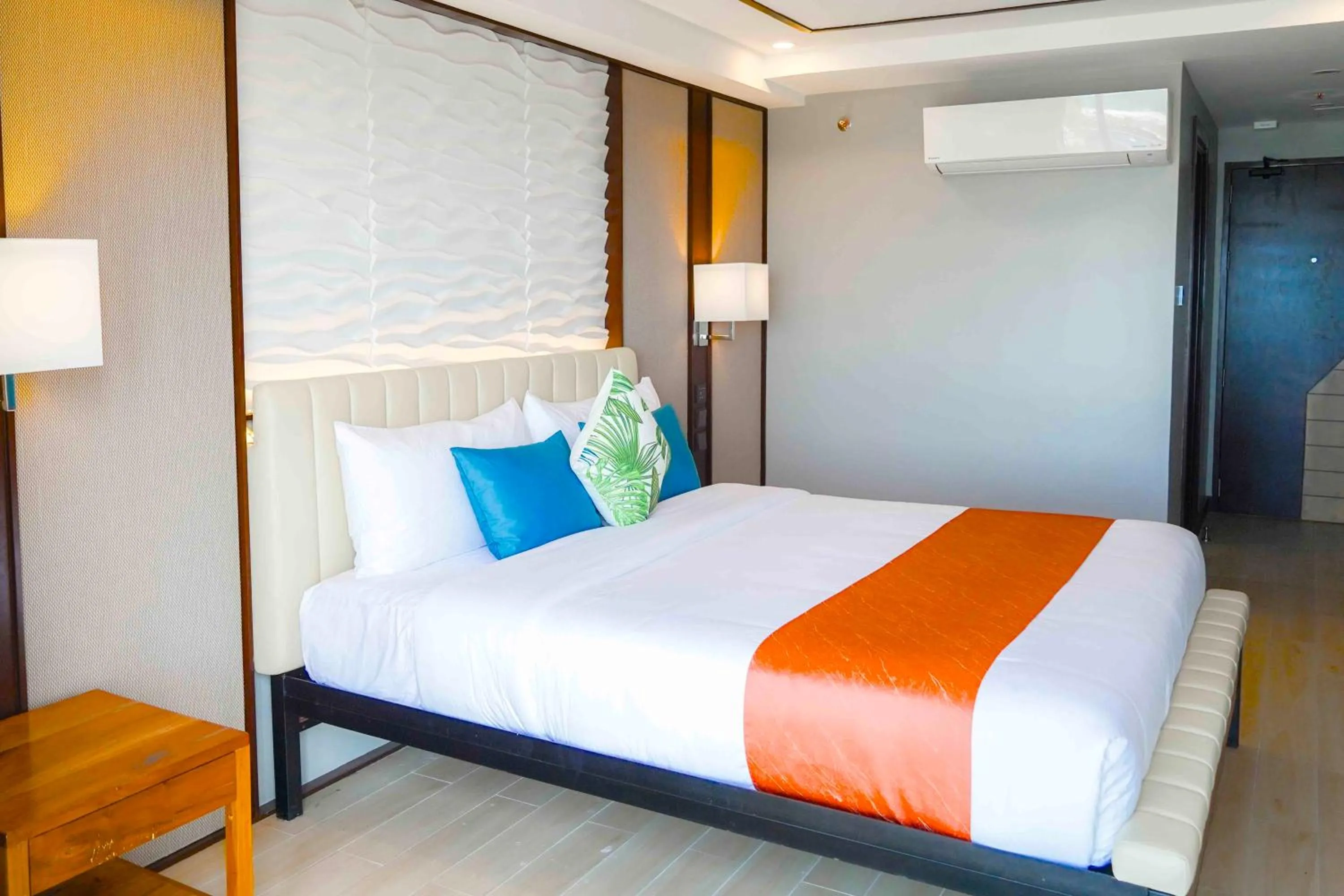 Bed in Puerto de San Juan Beach Resort Hotel and Residences