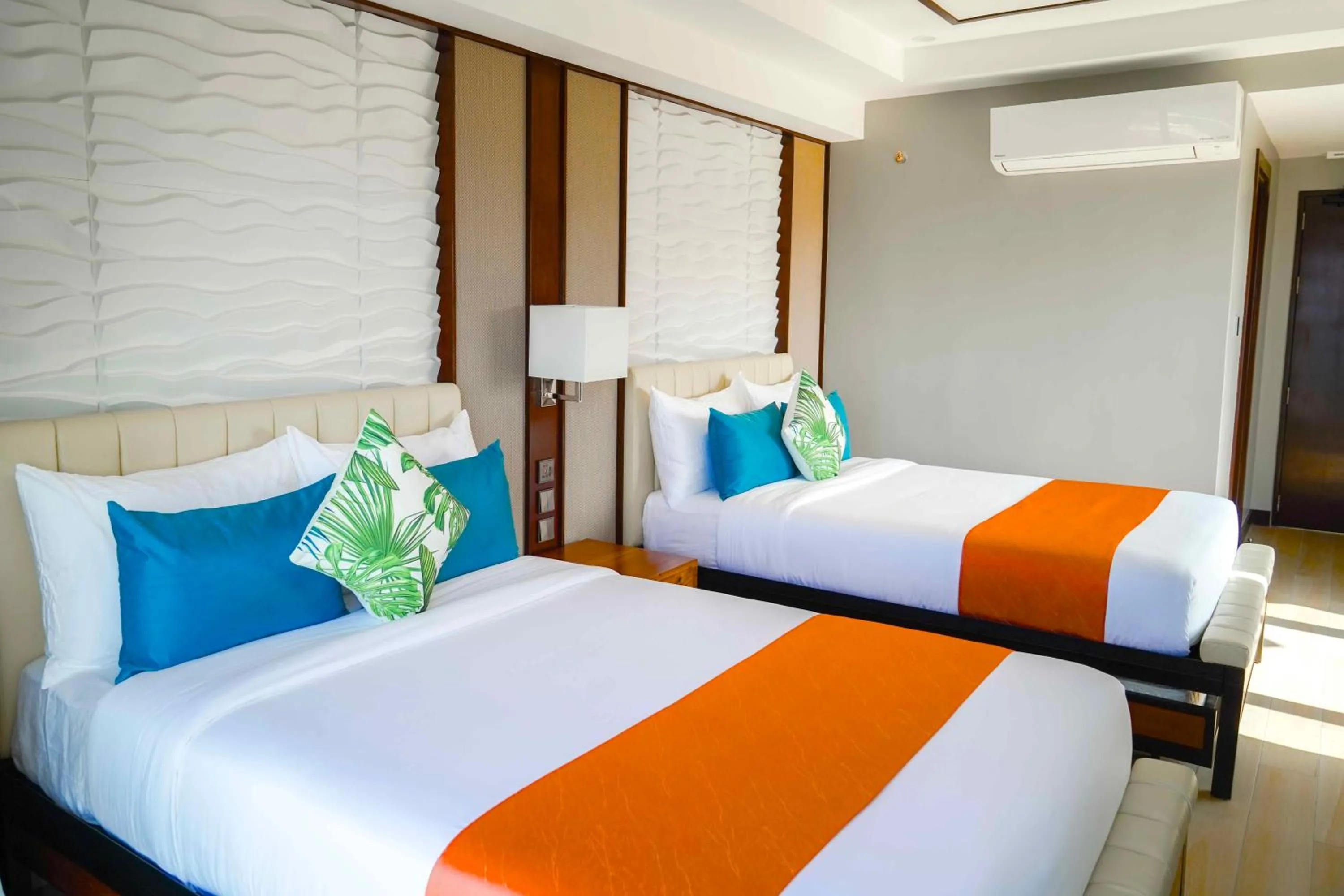 Bed in Puerto de San Juan Beach Resort Hotel and Residences