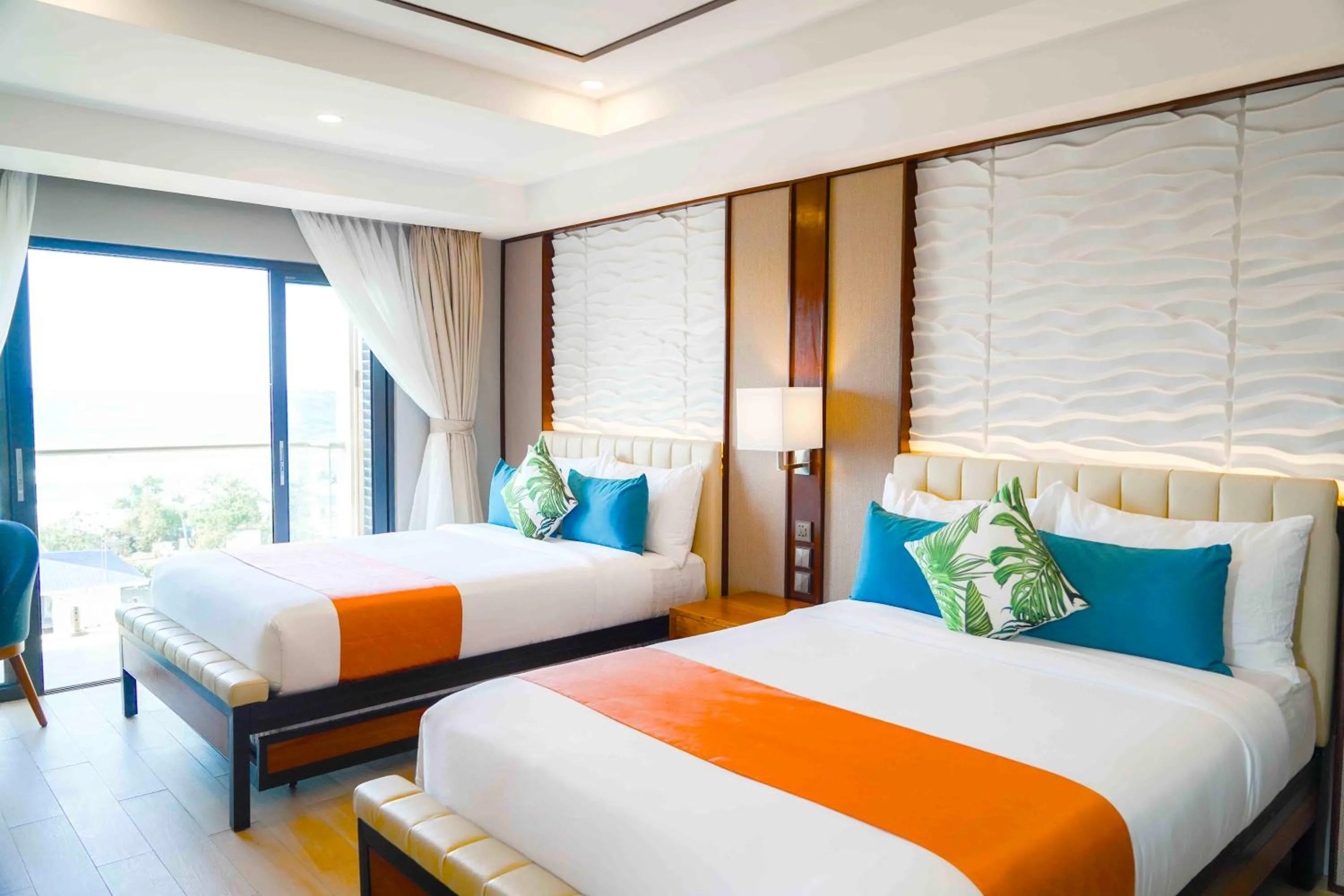 Bed in Puerto de San Juan Beach Resort Hotel and Residences