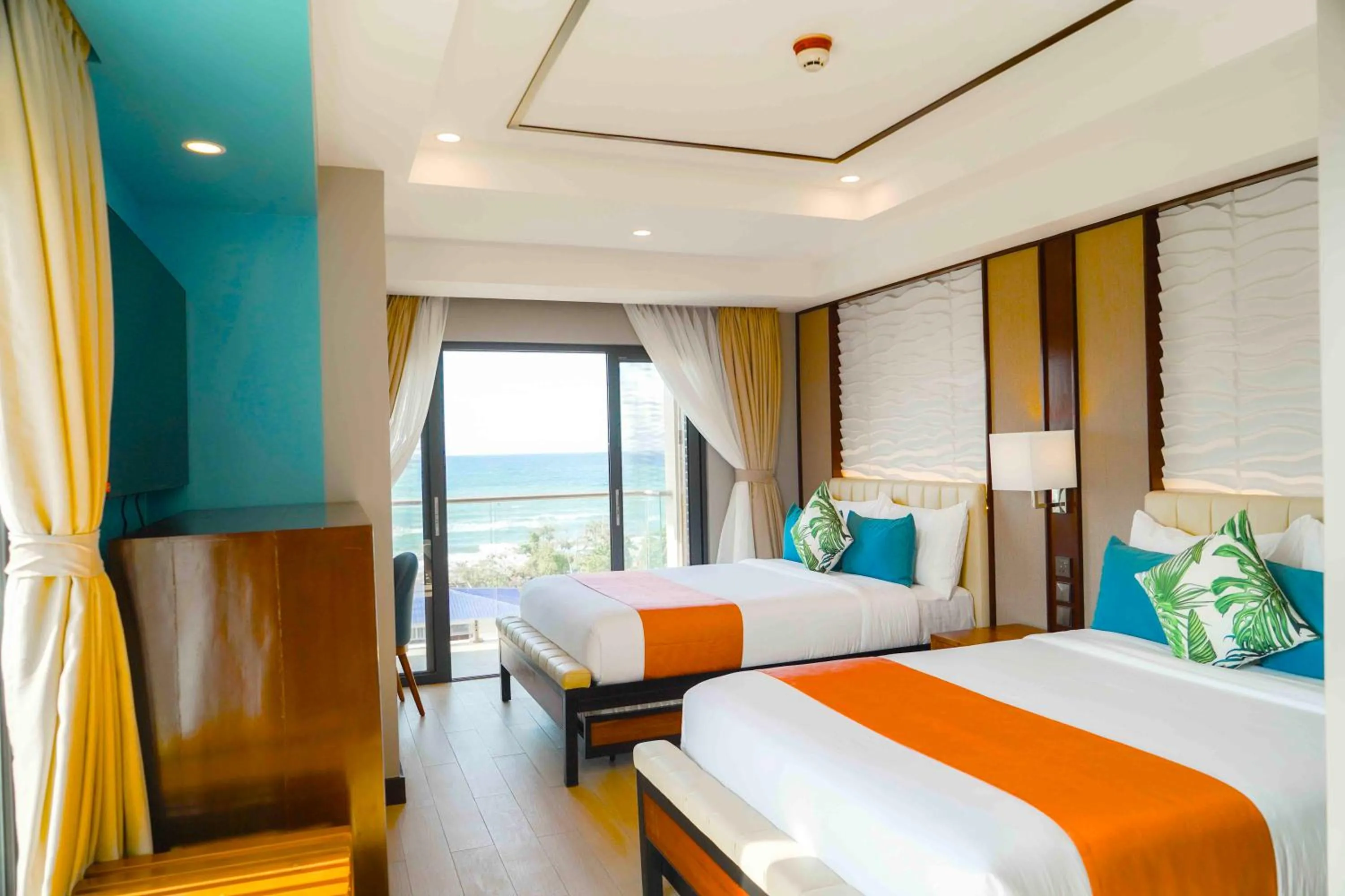 Bed in Puerto de San Juan Beach Resort Hotel and Residences