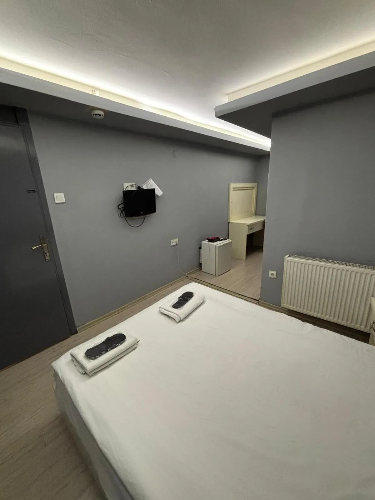 Bed in Hotel Abro Necatibey