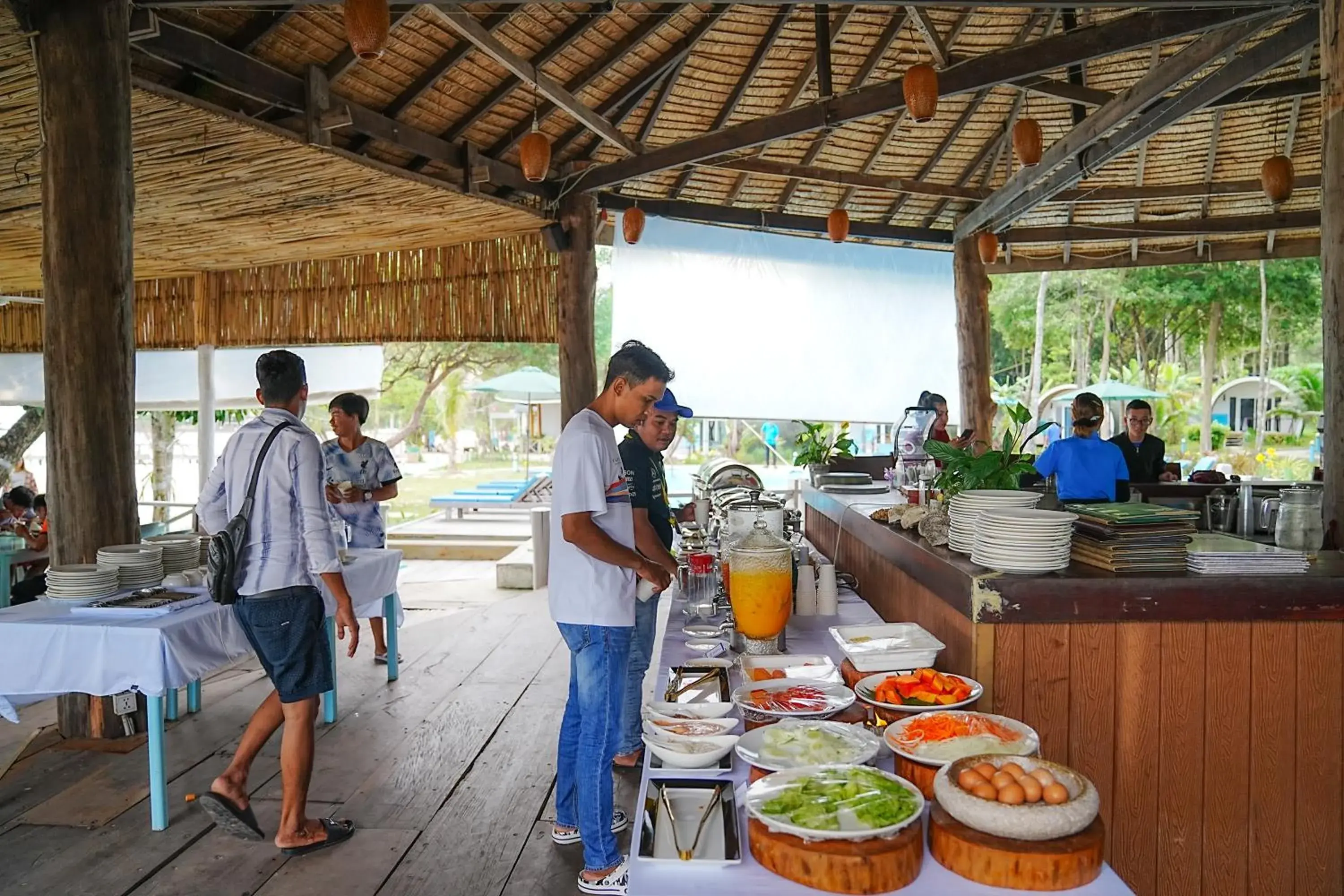 Restaurant/places to eat in Sandy Beach Bungalows by EHM Restaurant/places to eat in Sandy Beach Bungalows by EHM