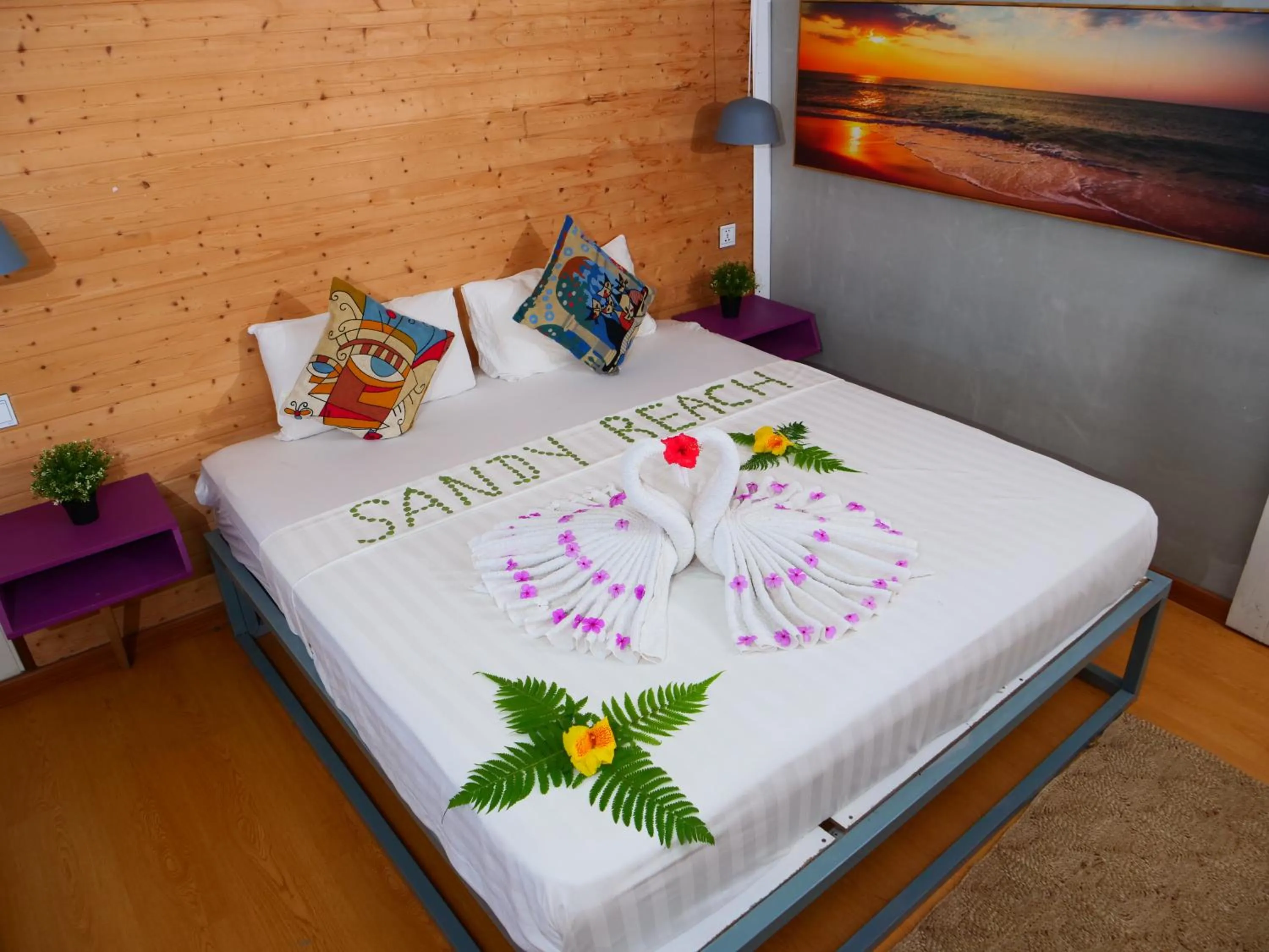 Property building, Bed in Sandy Beach Bungalows by EHM