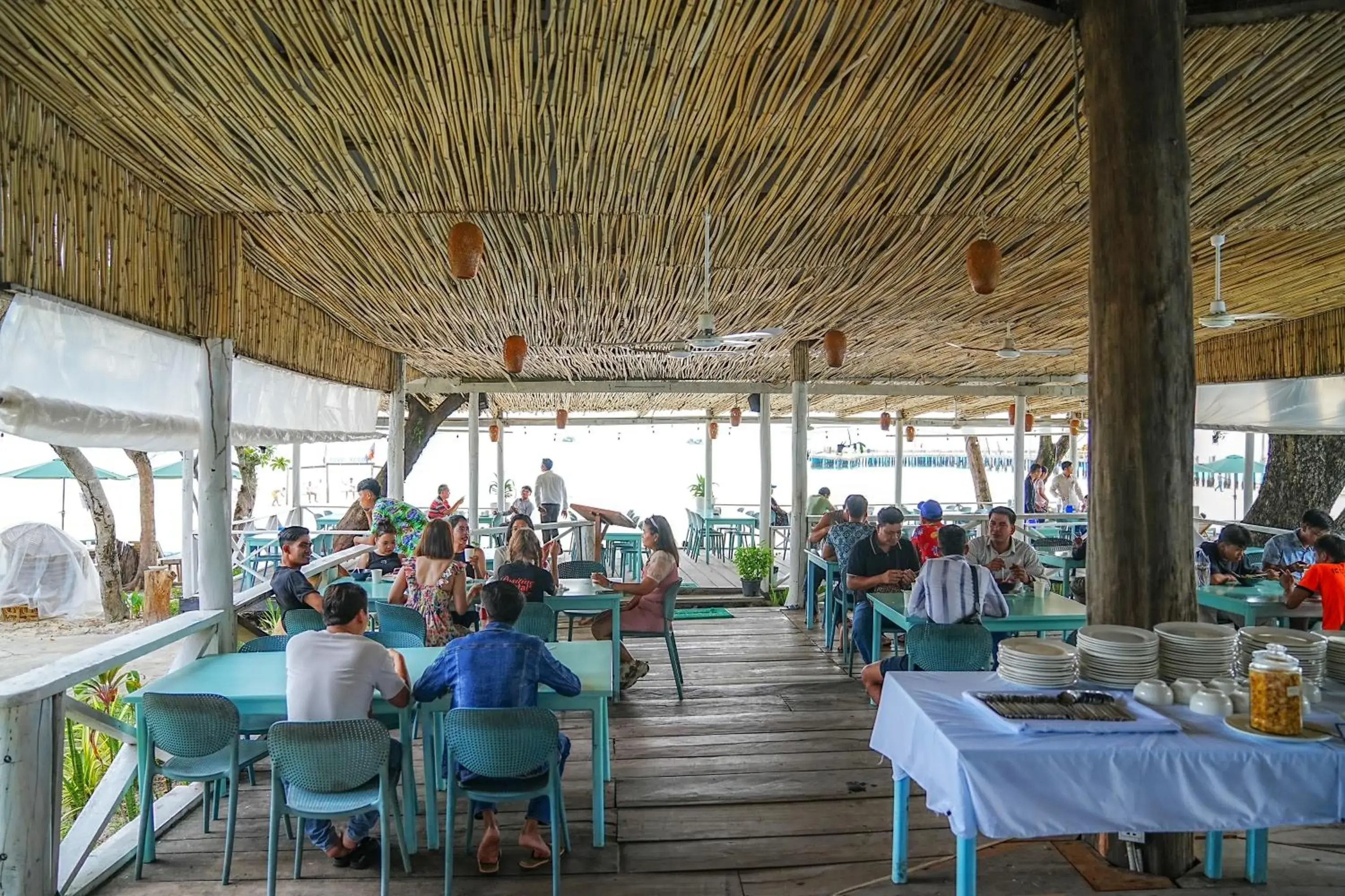 Restaurant/places to eat in Sandy Beach Bungalows by EHM Restaurant/places to eat in Sandy Beach Bungalows by EHM