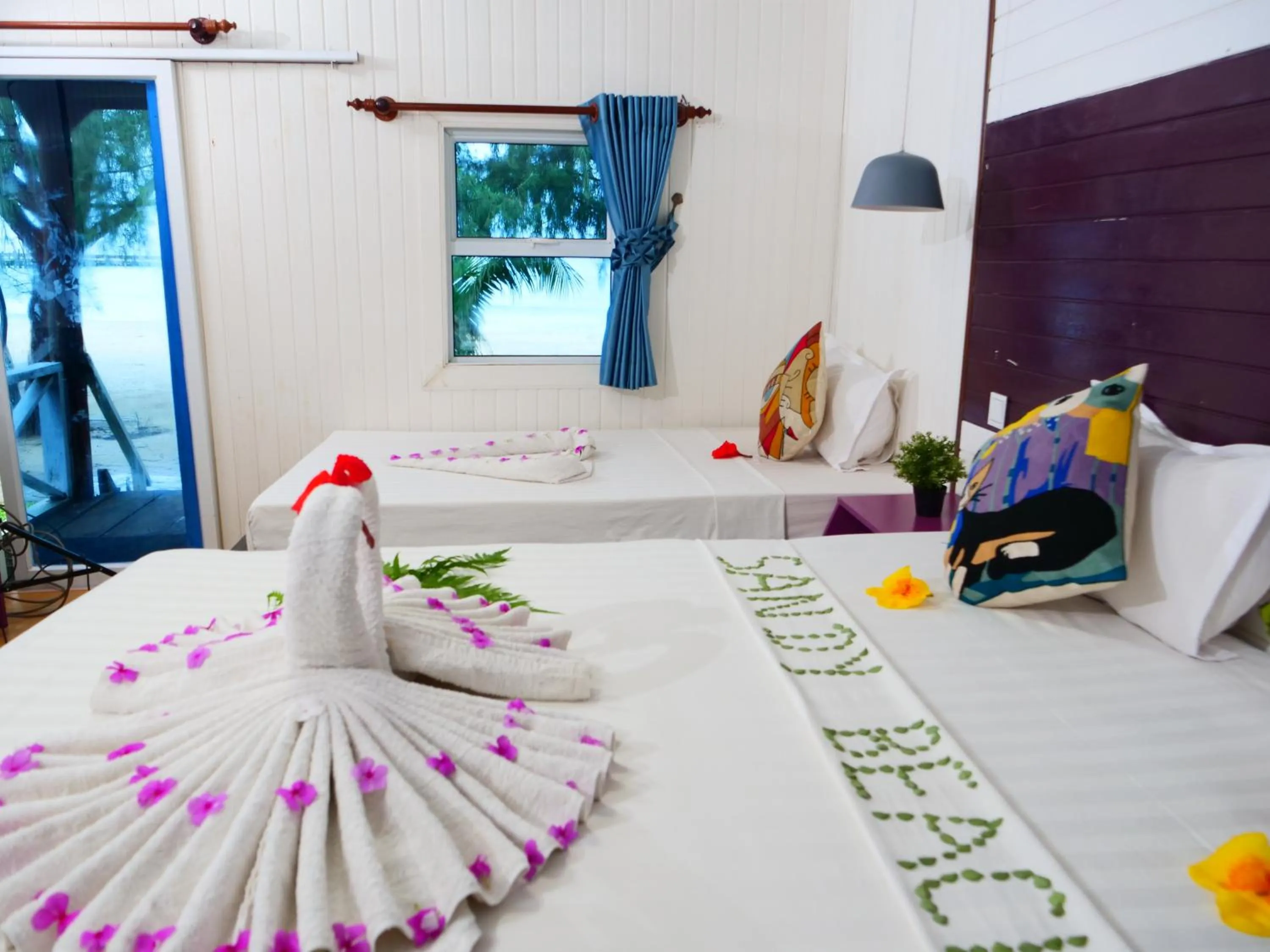 Photo of the whole room, Bed in Sandy Beach Bungalows by EHM