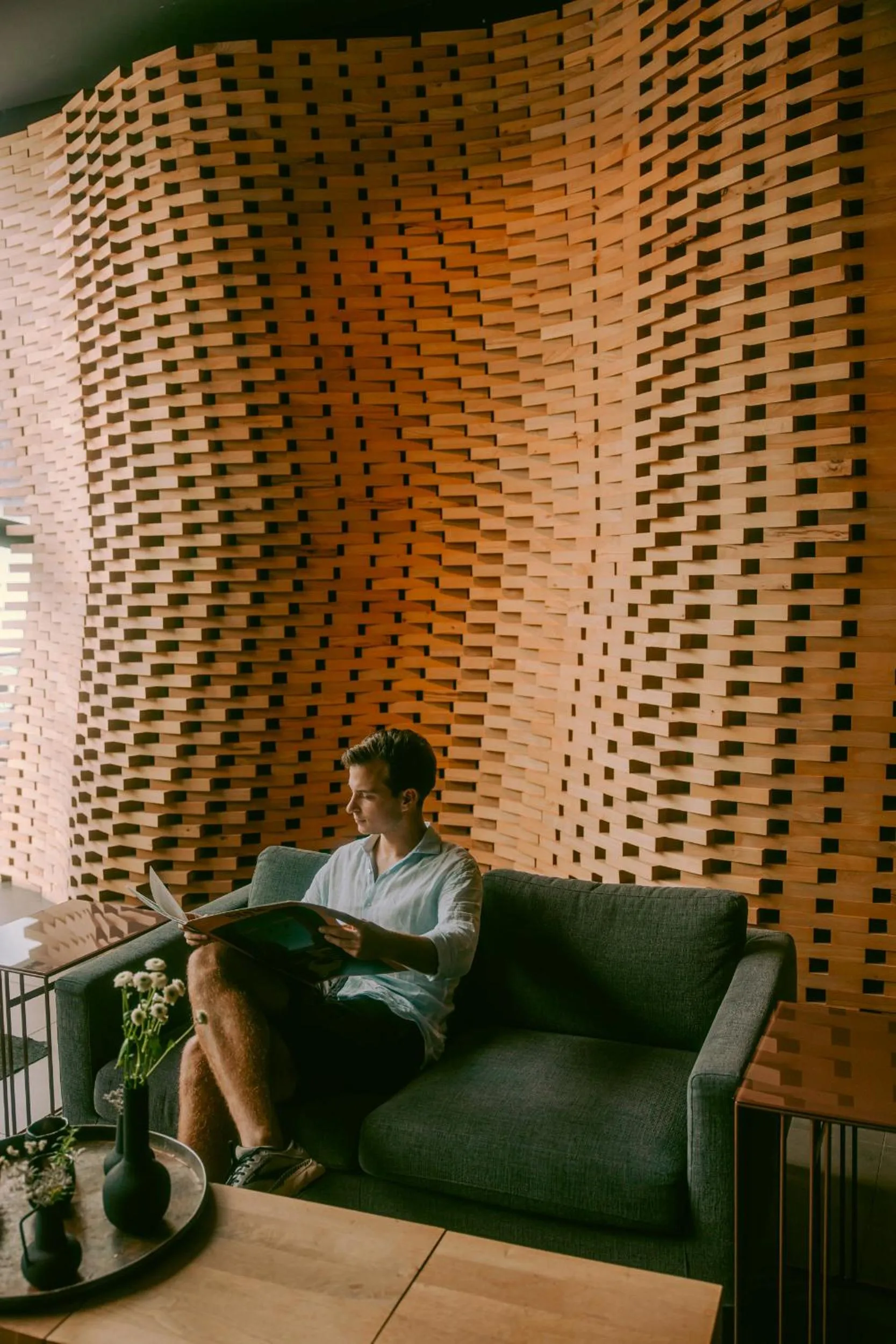 Lobby or reception in Stadthotel Brunner