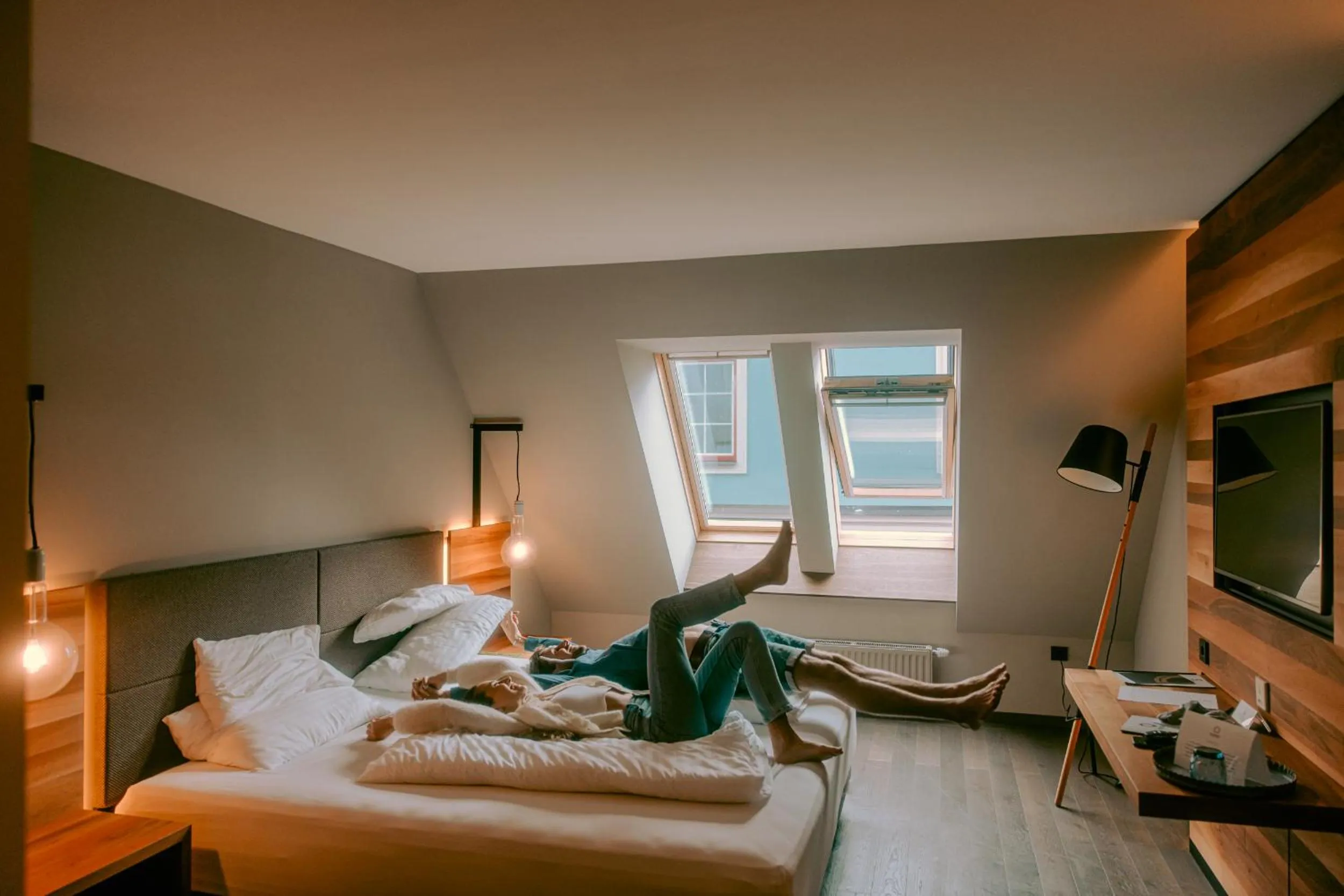 Staff, Bed in Stadthotel Brunner