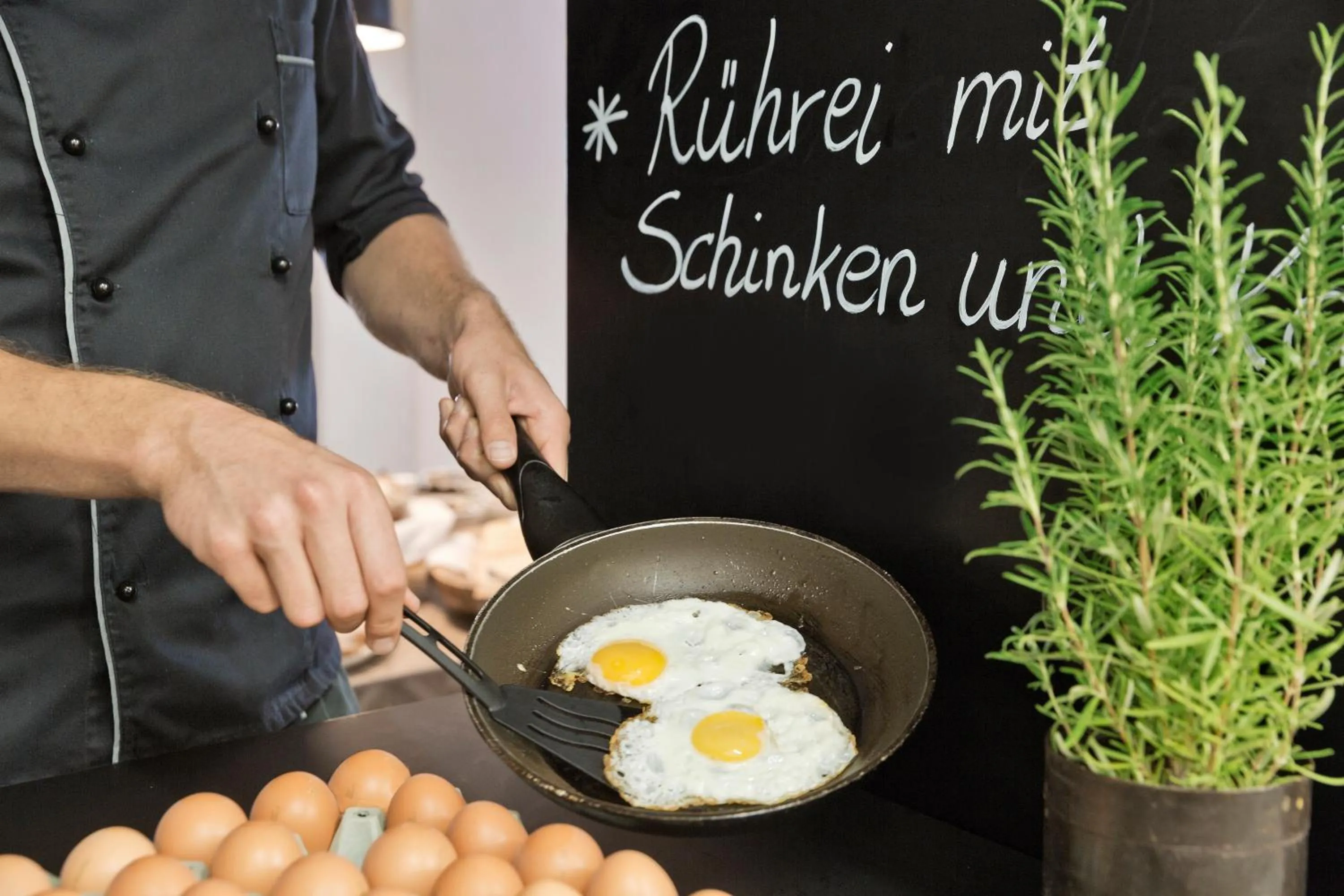 Food close-up in Stadthotel Brunner