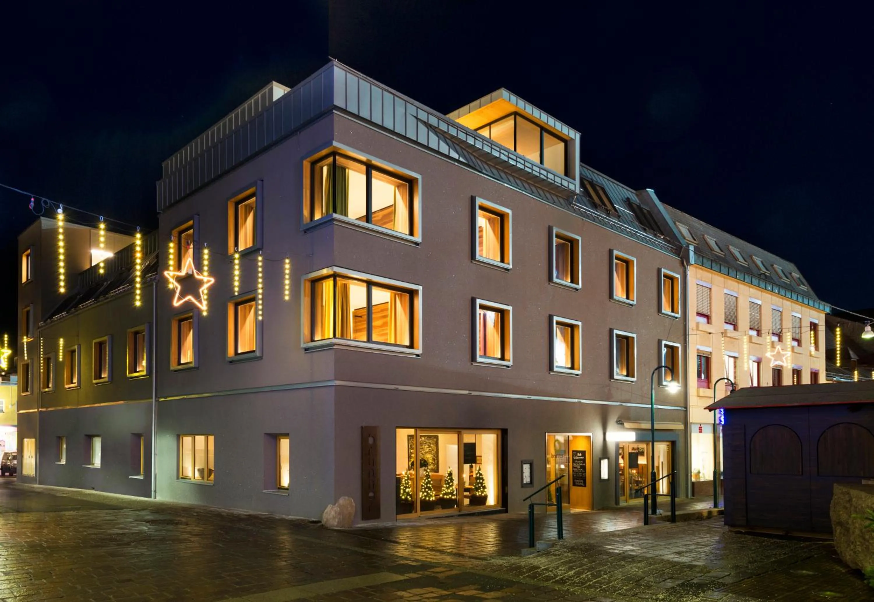 Restaurant/places to eat in Stadthotel Brunner