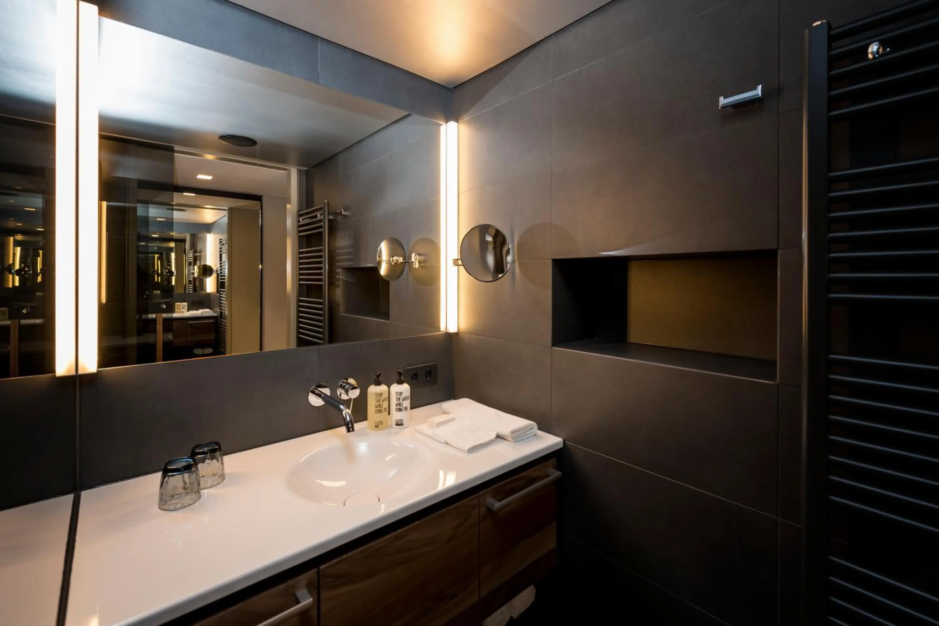 Bathroom in Stadthotel Brunner