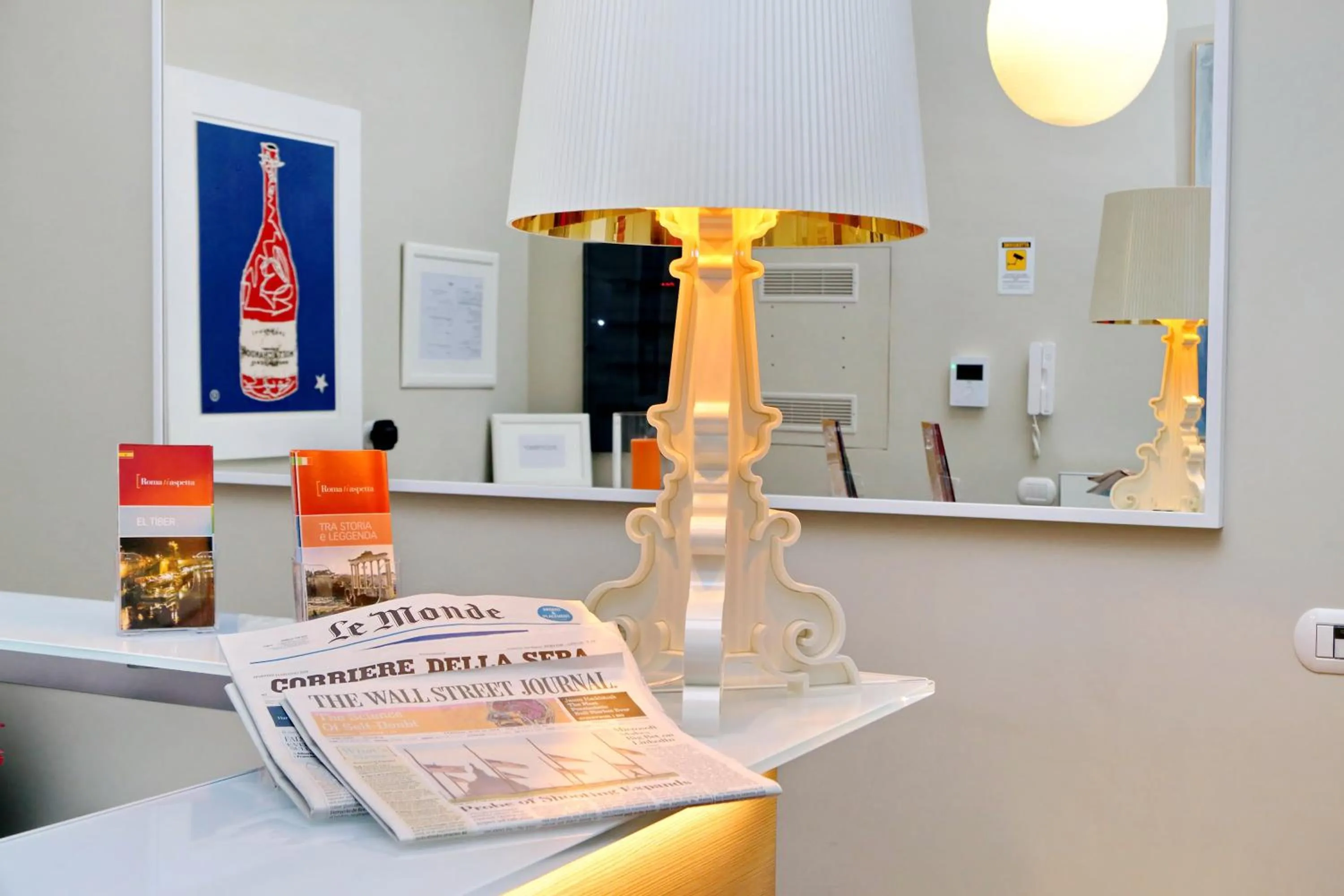 Decorative detail in Relais Servio Tullio